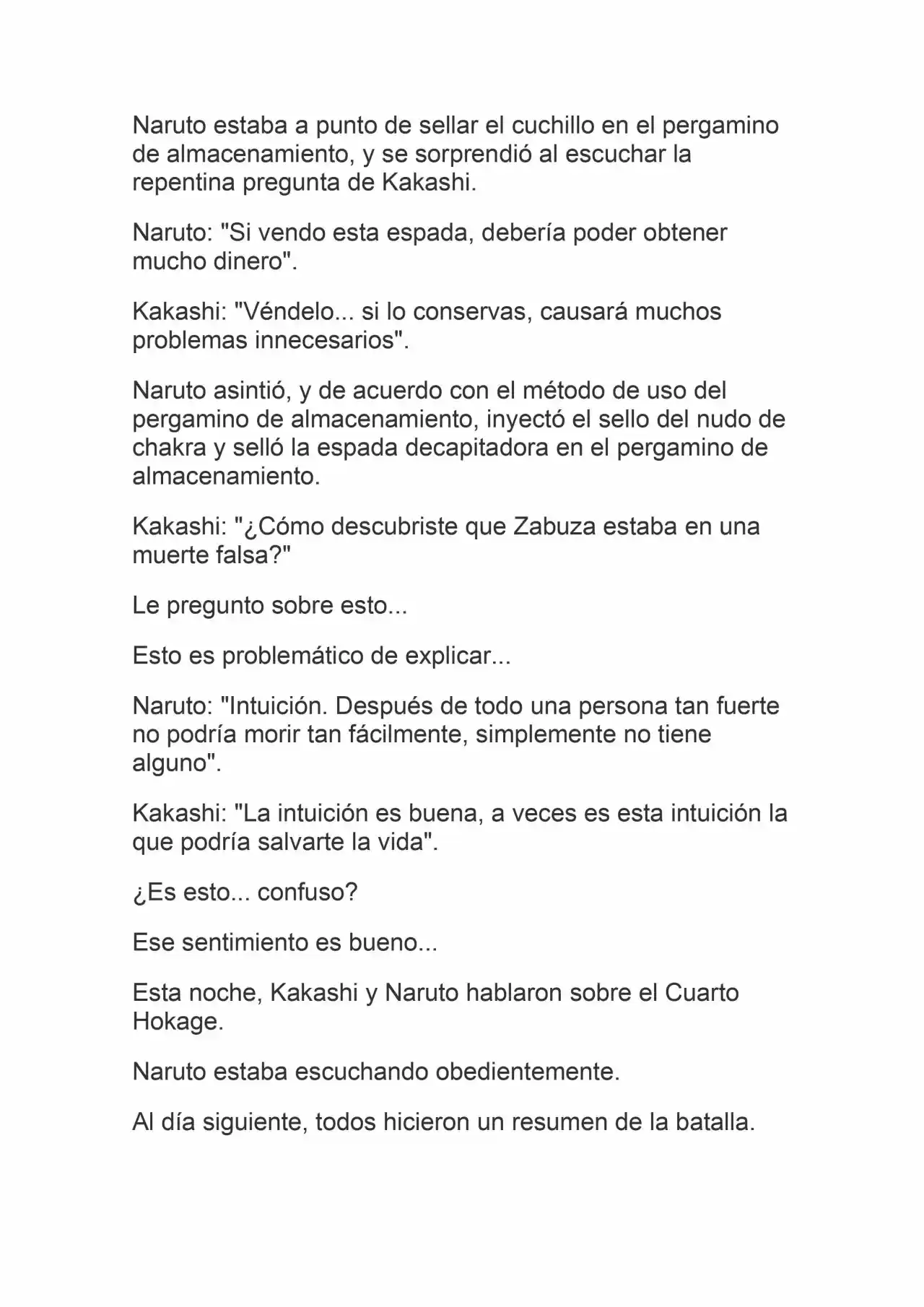La Supremacia De Naruto (Novela) - Capítulo 28 - Página 6 - LectorTMOo