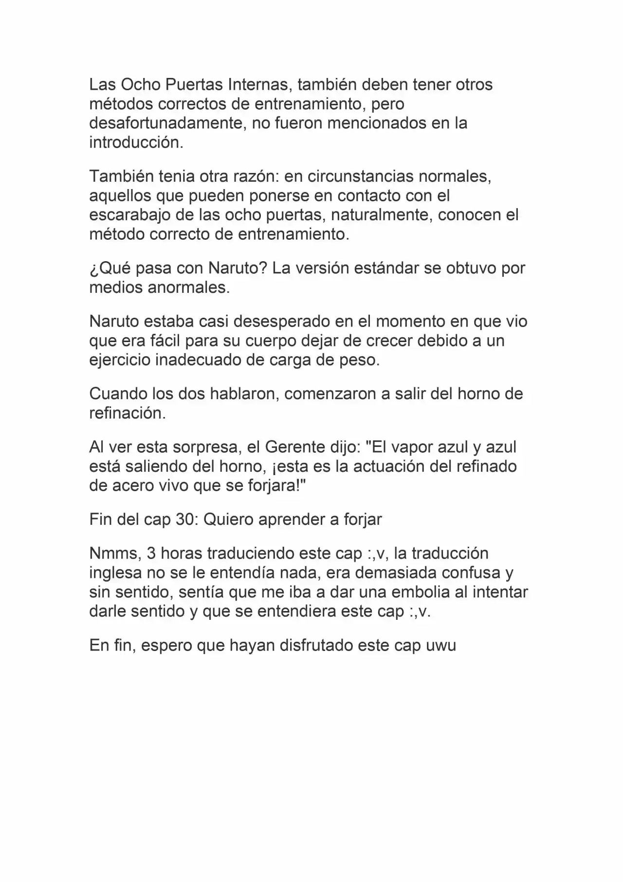 La Supremacia De Naruto (Novela) - Capítulo 30 - Página 8 - LectorTMOo
