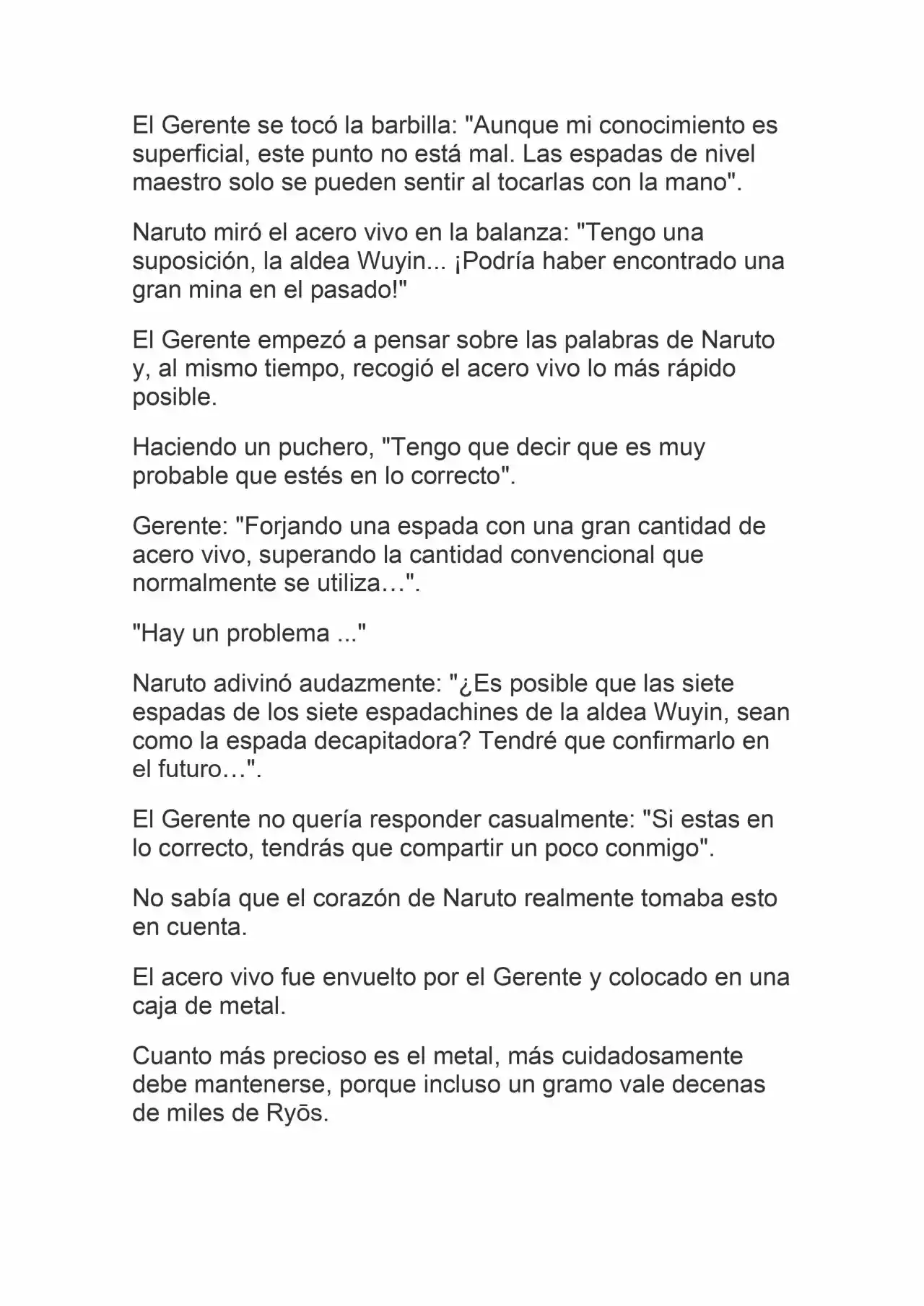 La Supremacia De Naruto (Novela) - Capítulo 31 - Página 4 - LectorTMOo