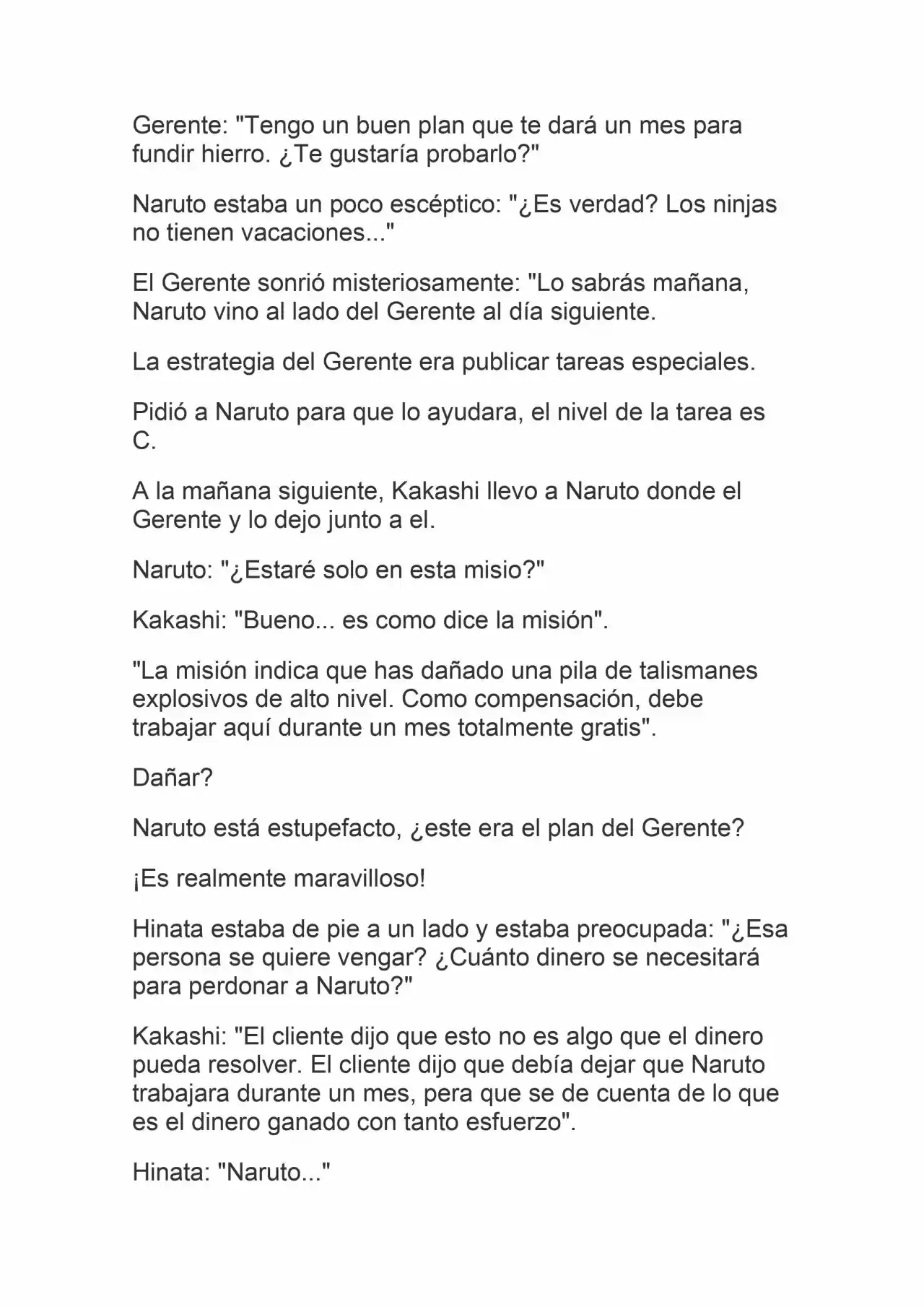La Supremacia De Naruto (Novela) - Capítulo 31 - Página 8 - LectorTMOo