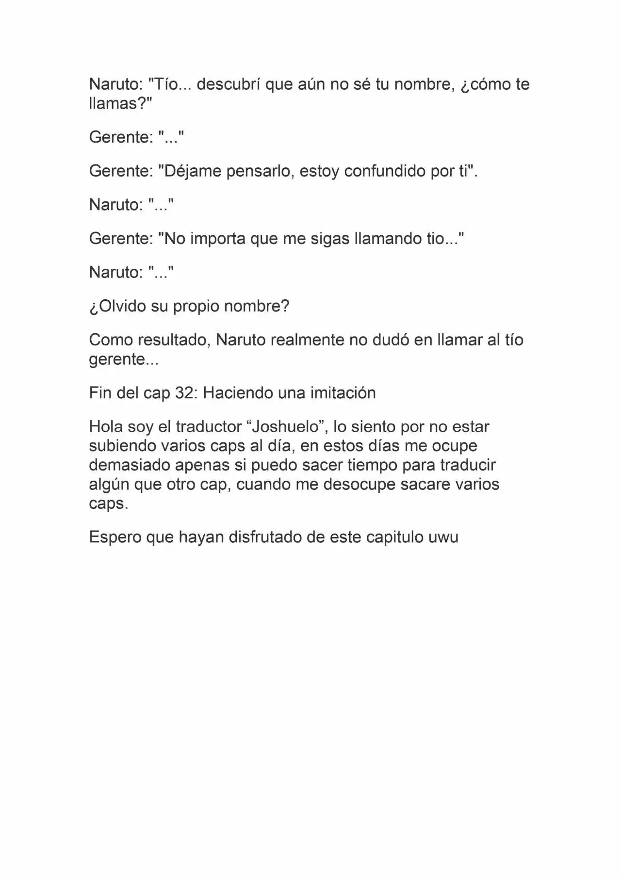 La Supremacia De Naruto (Novela) - Capítulo 32 - Página 8 - LectorTMOo