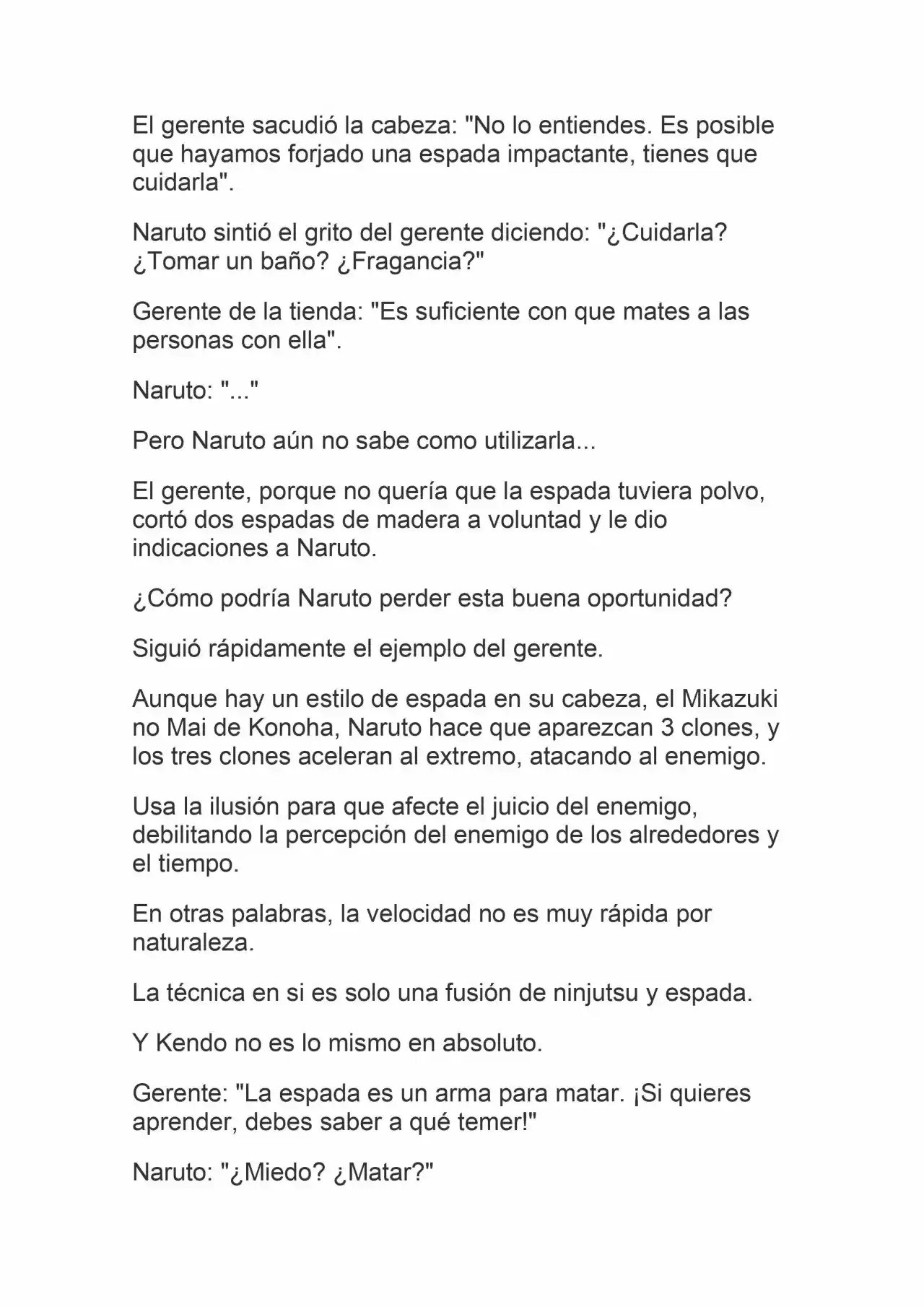 La Supremacia De Naruto (Novela) - Capítulo 33 - Página 6 - LectorTMOo