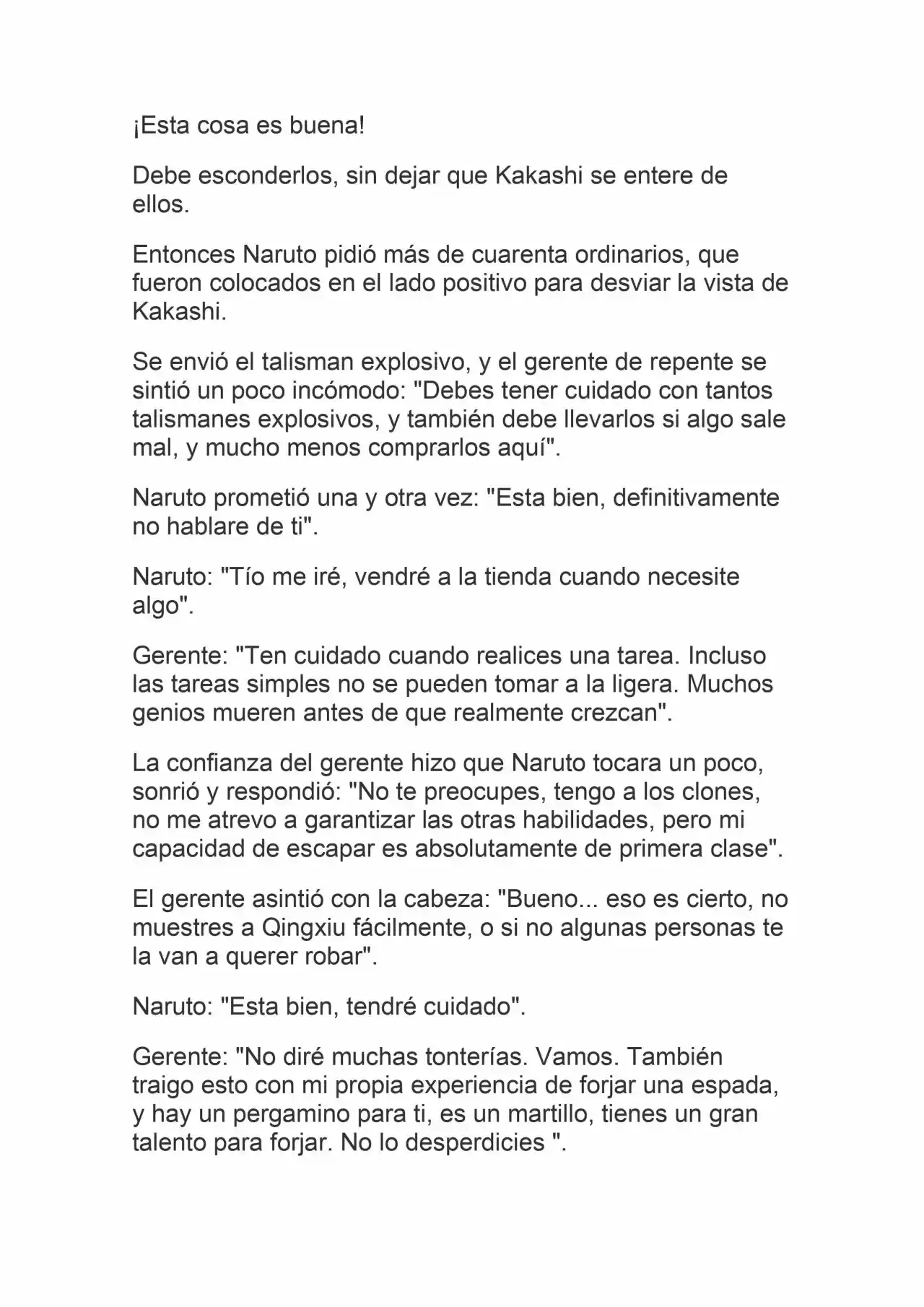 La Supremacia De Naruto (Novela) - Capítulo 34 - Página 5 - LectorTMOo