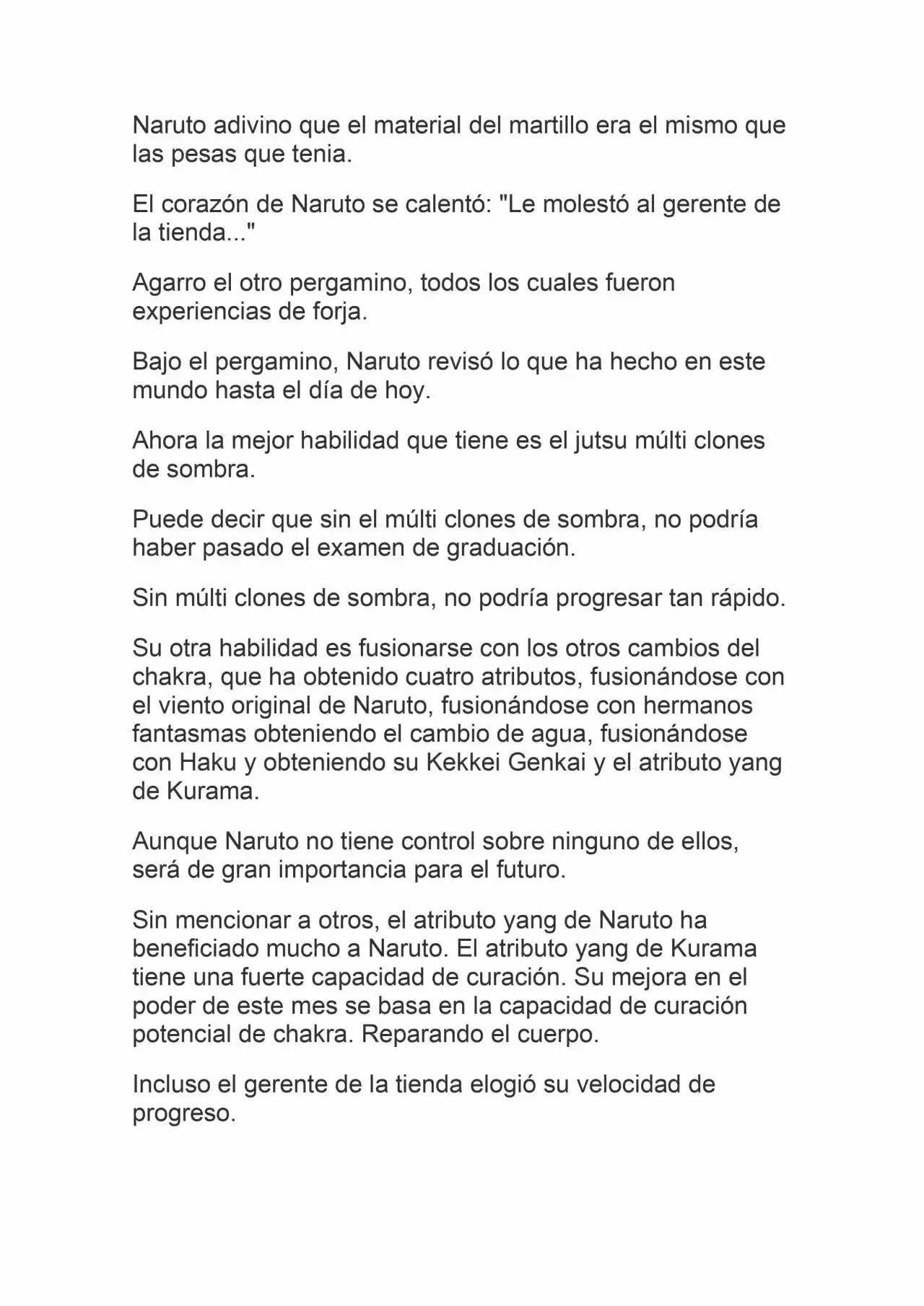 La Supremacia De Naruto (Novela) - Capítulo 34 - Página 7 - LectorTMOo
