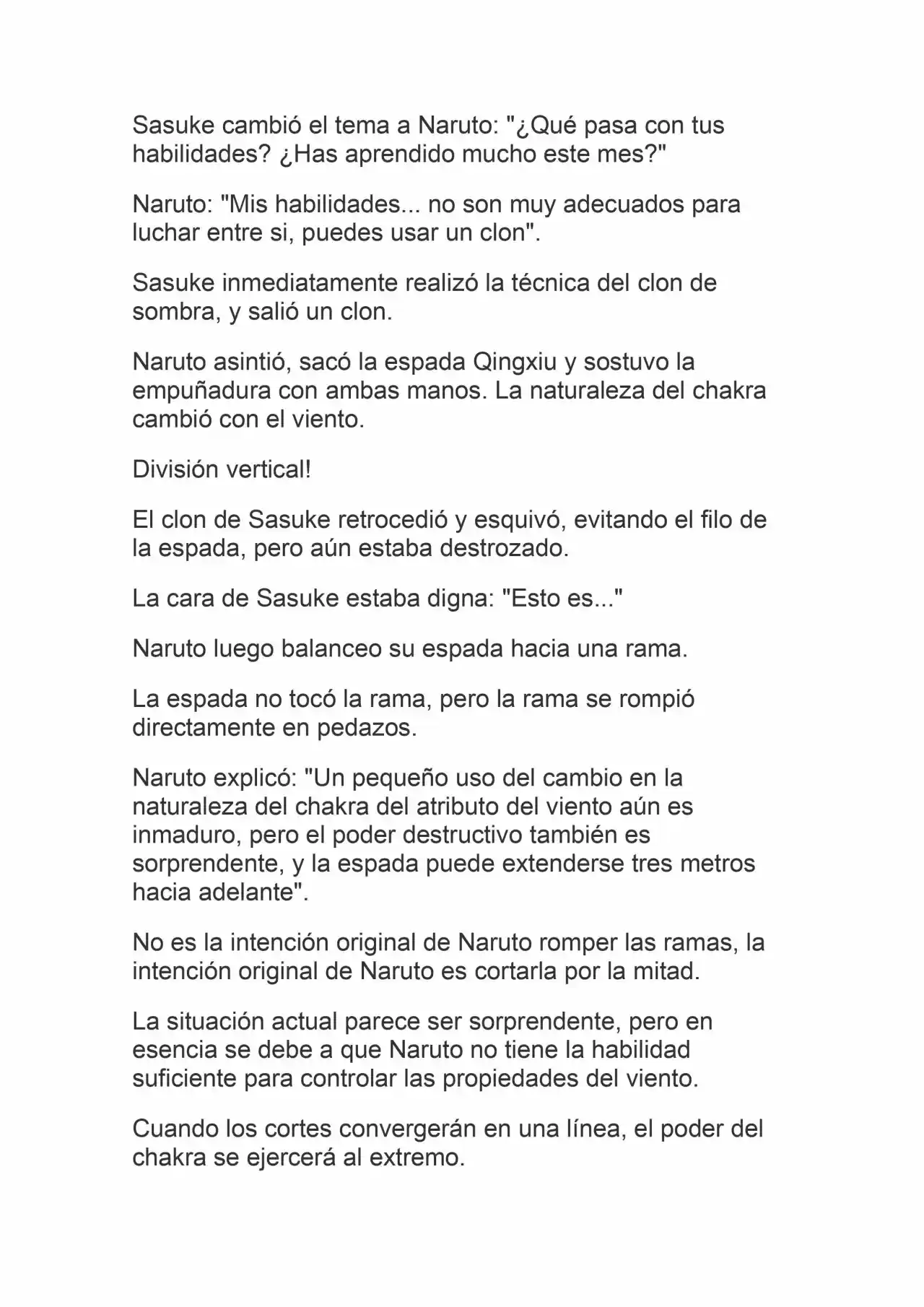 La Supremacia De Naruto (Novela) - Capítulo 35 - Página 6 - LectorTMOo
