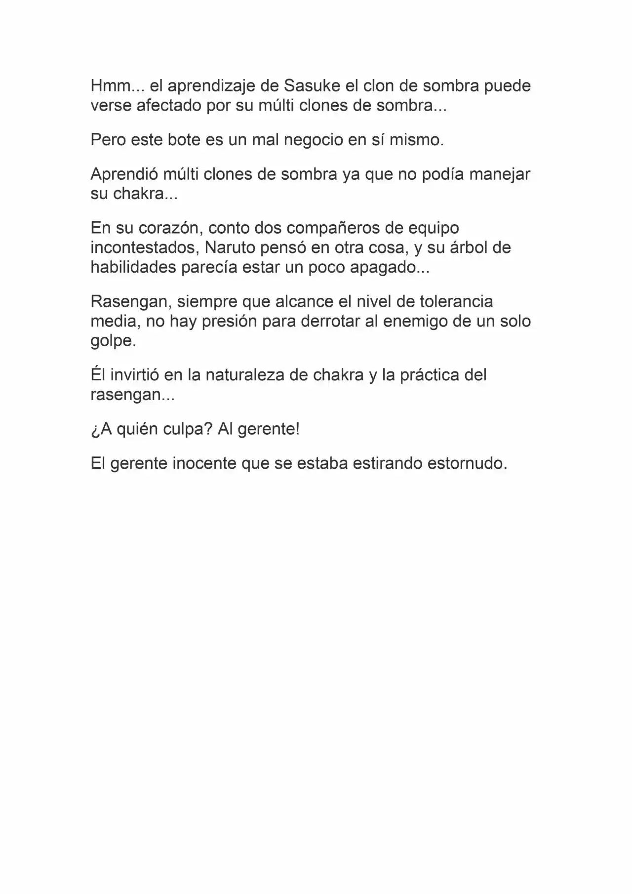 La Supremacia De Naruto (Novela) - Capítulo 35 - Página 8 - LectorTMOo