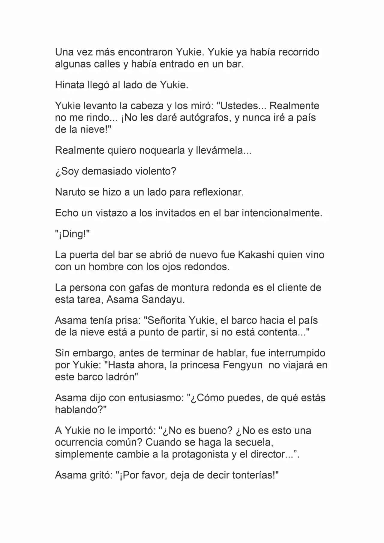 La Supremacia De Naruto (Novela) - Capítulo 36 - Página 8 - LectorTMOo