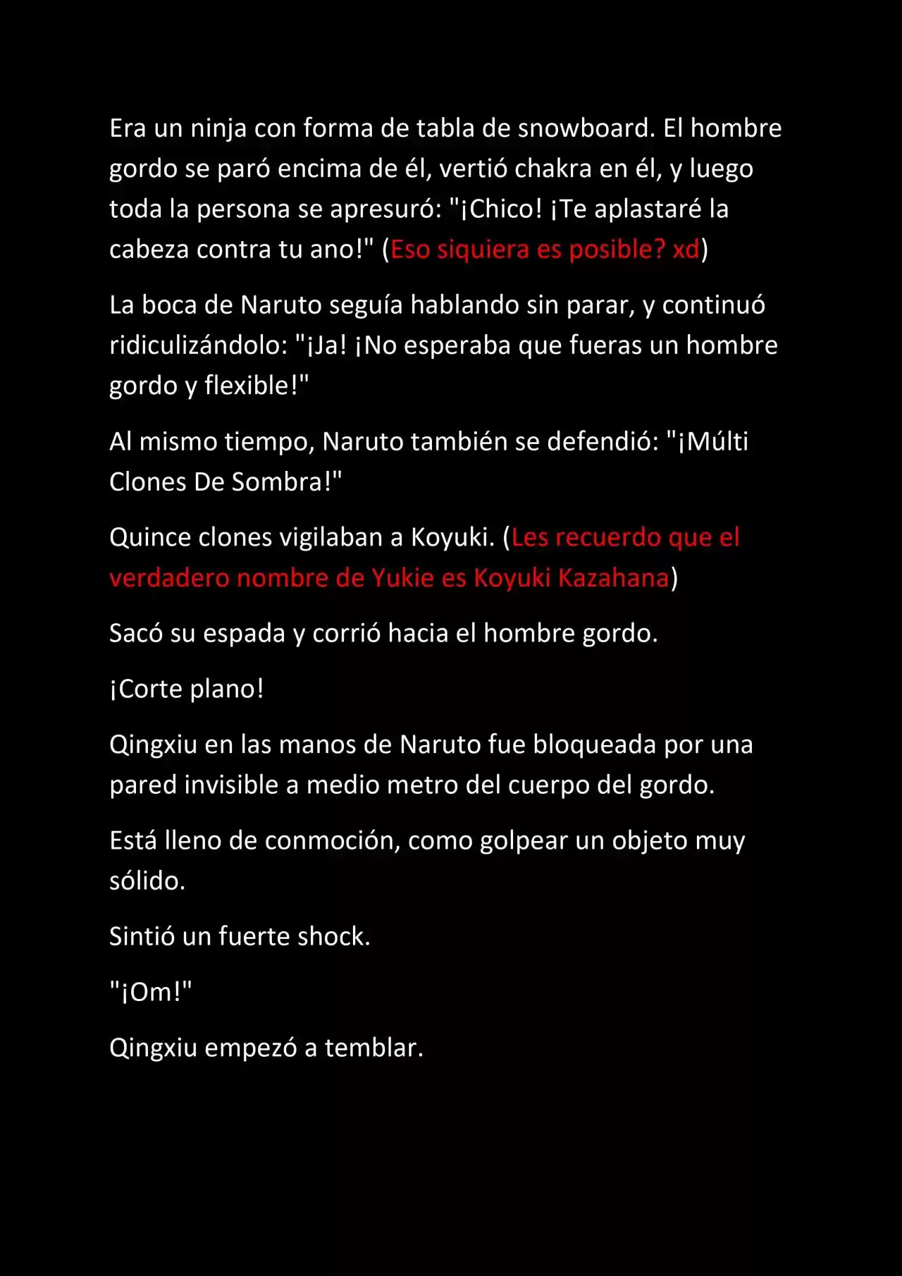 La Supremacia De Naruto (Novela) - Capítulo 38 - Página 6 - LectorTMOo