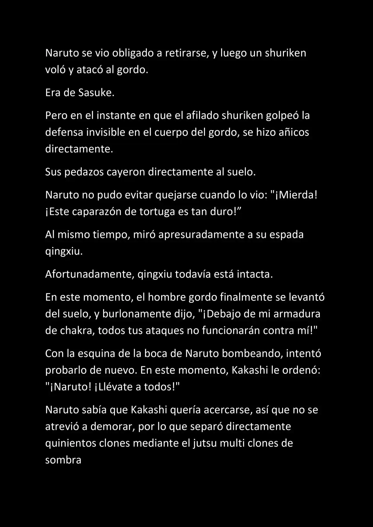 La Supremacia De Naruto (Novela) - Capítulo 38 - Página 9 - LectorTMOo