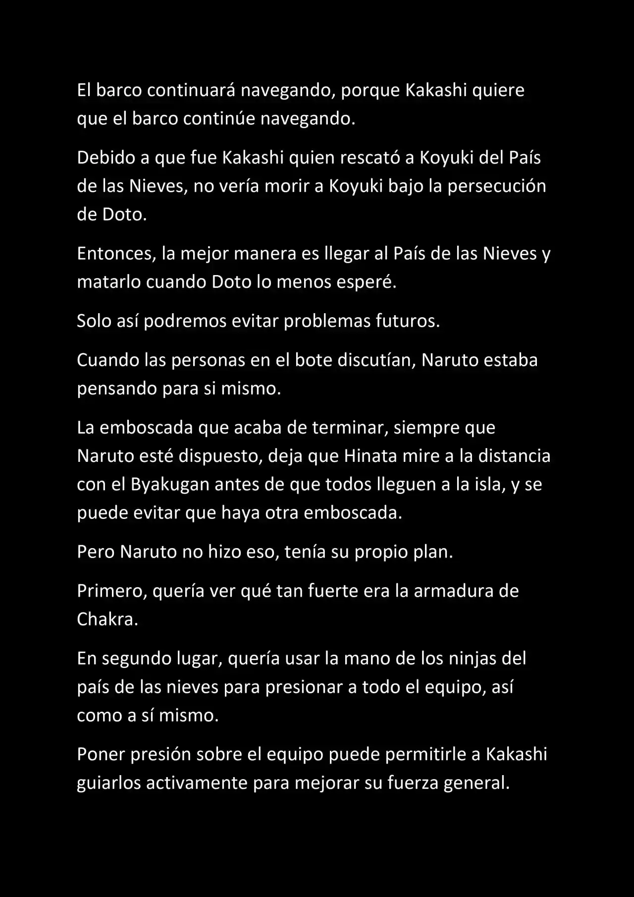 La Supremacia De Naruto (Novela) - Capítulo 39 - Página 4 - LectorTMOo