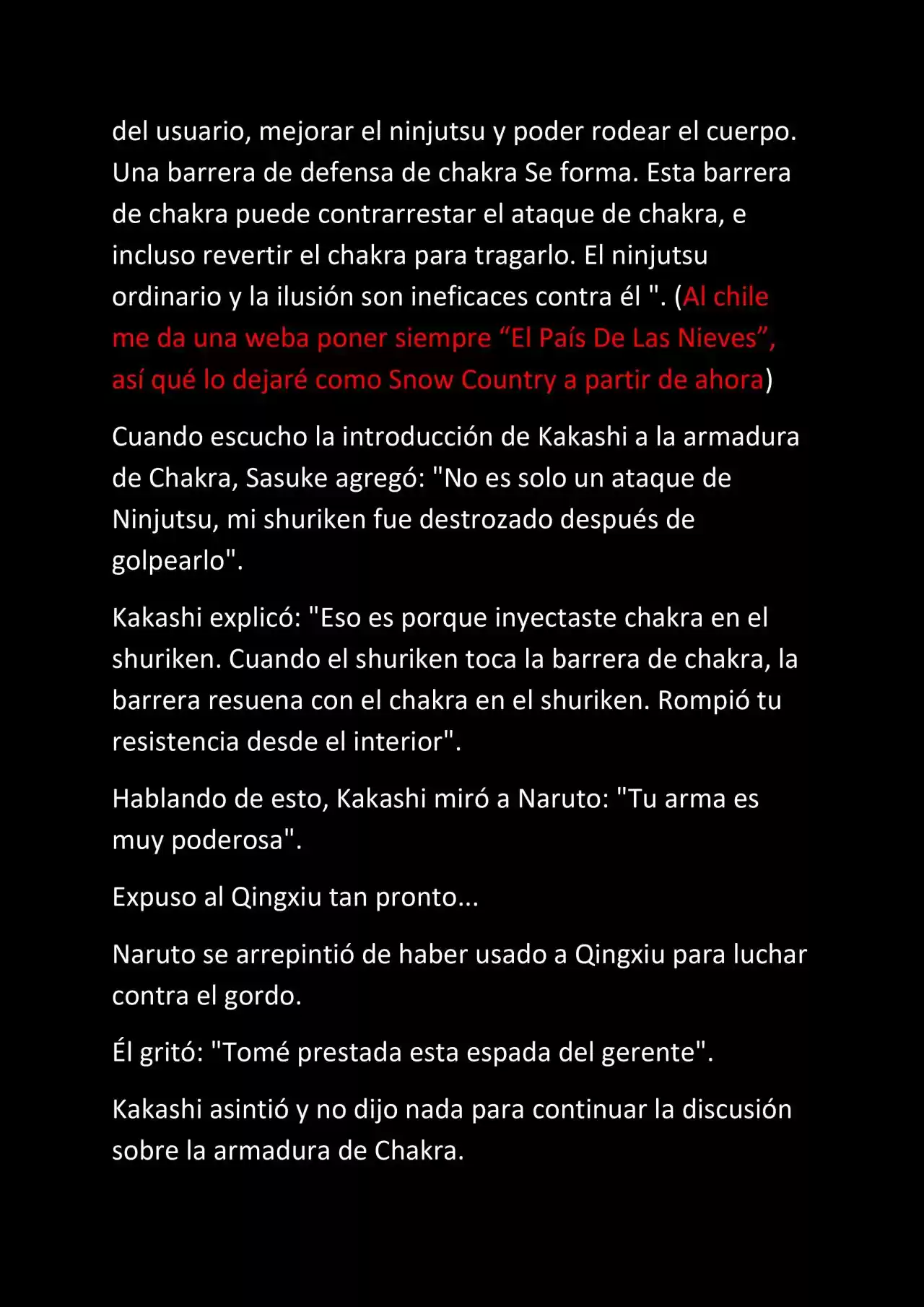 La Supremacia De Naruto (Novela) - Capítulo 39 - Página 8 - LectorTMOo
