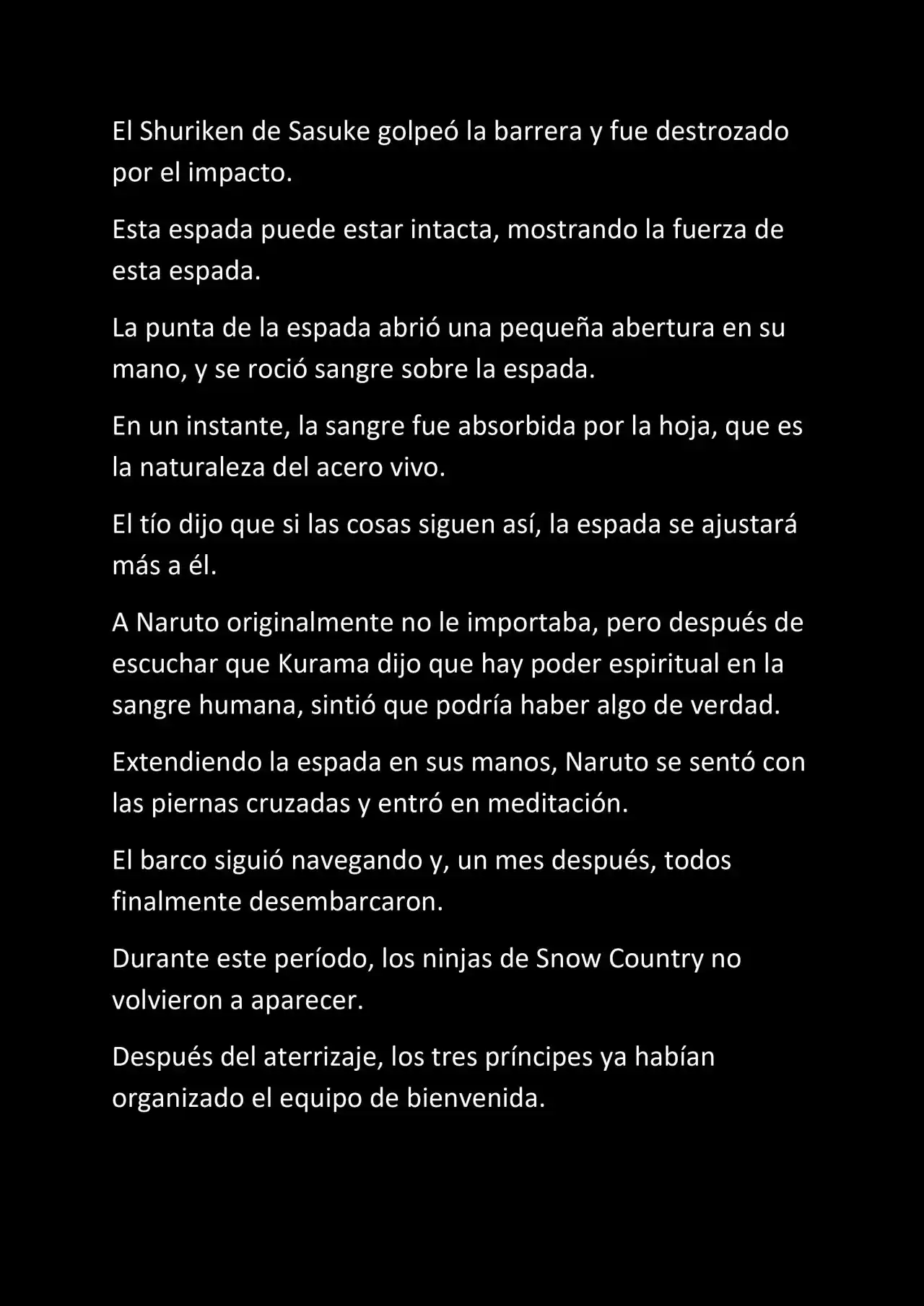 La Supremacia De Naruto (Novela) - Capítulo 40 - Página 8 - LectorTMOo