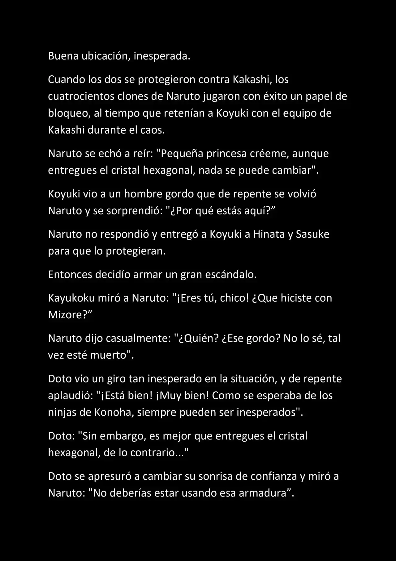 La Supremacia De Naruto (Novela) - Capítulo 43 - Página 8 - LectorTMOo