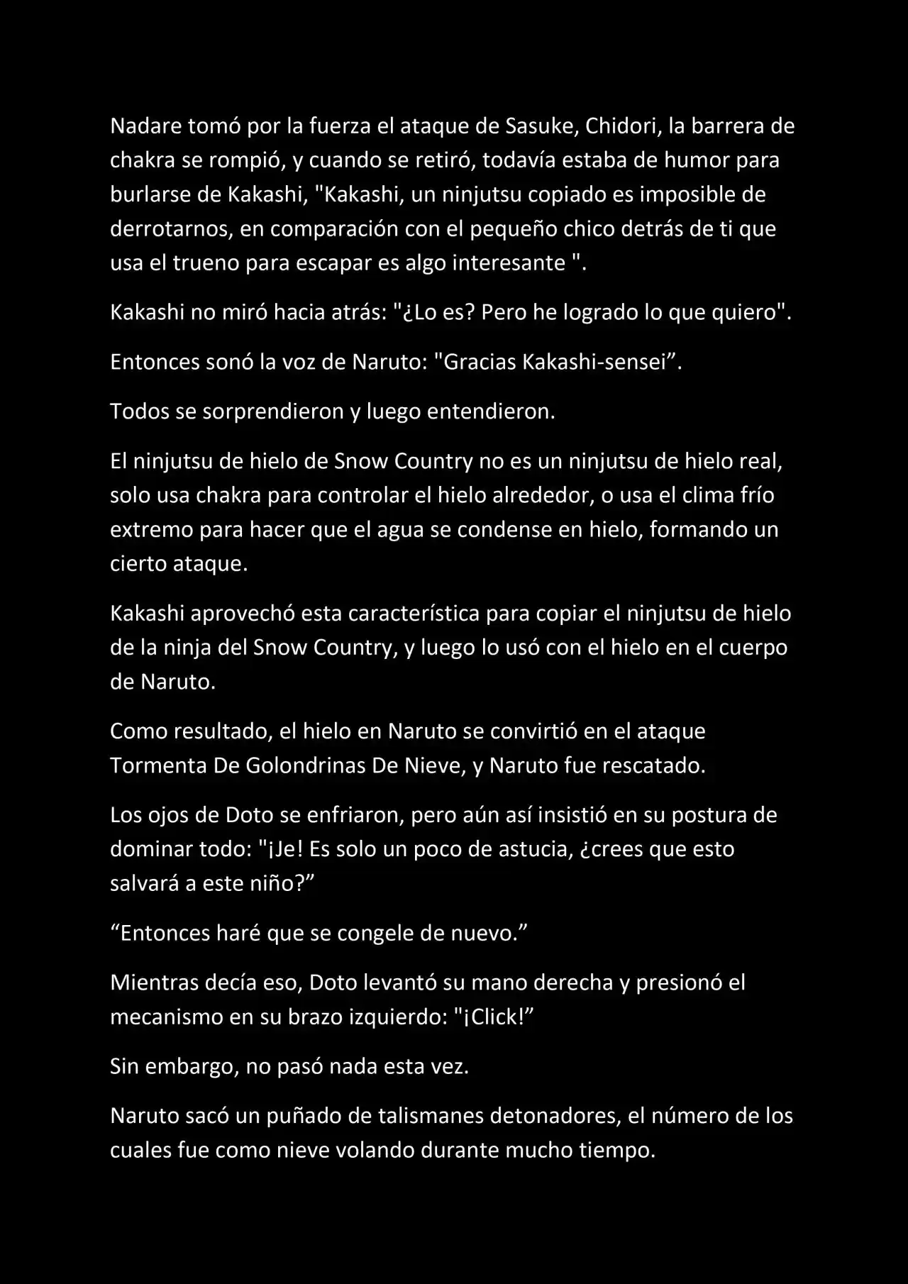 La Supremacia De Naruto (Novela) - Capítulo 45 - Página 5 - LectorTMOo