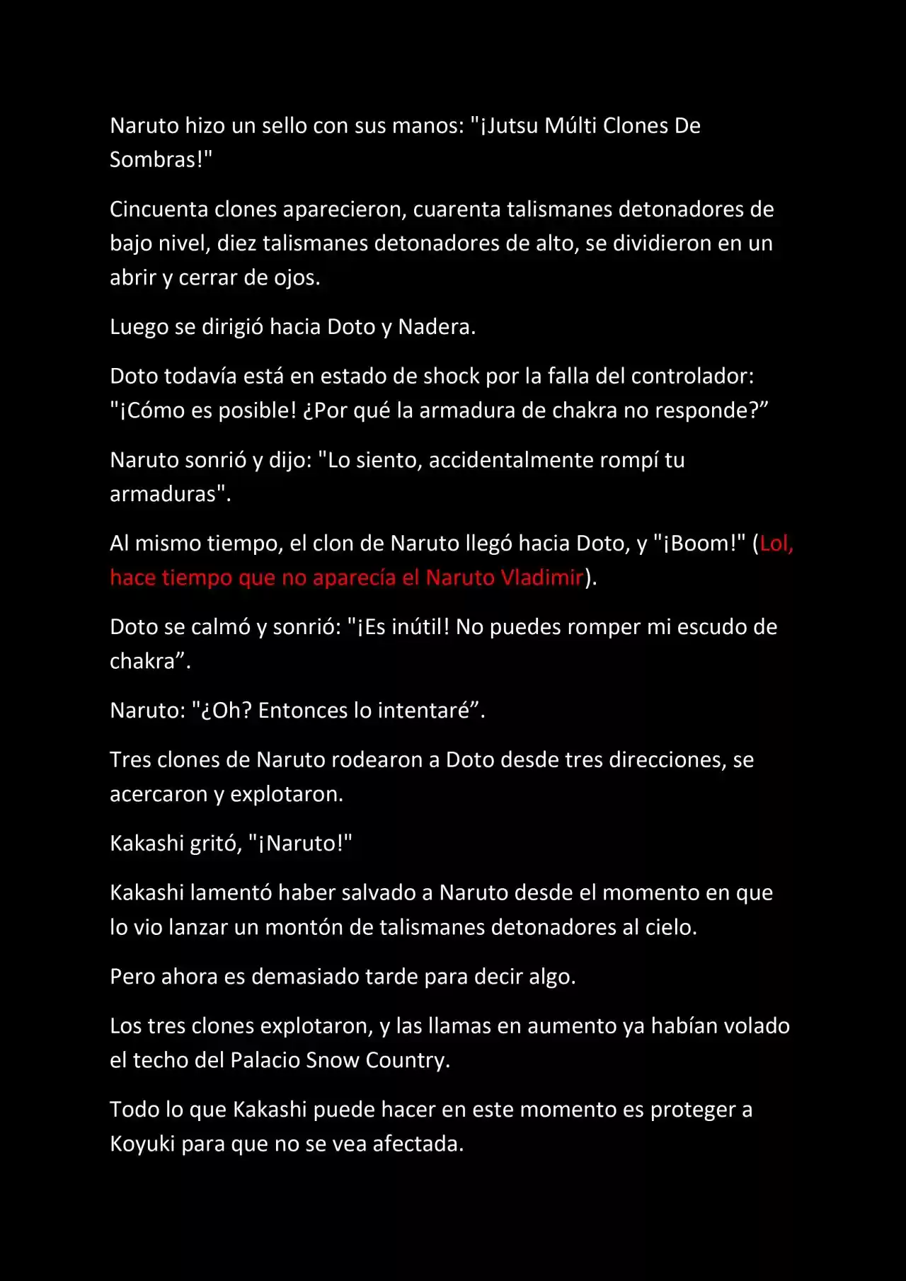 La Supremacia De Naruto (Novela) - Capítulo 45 - Página 6 - LectorTMOo