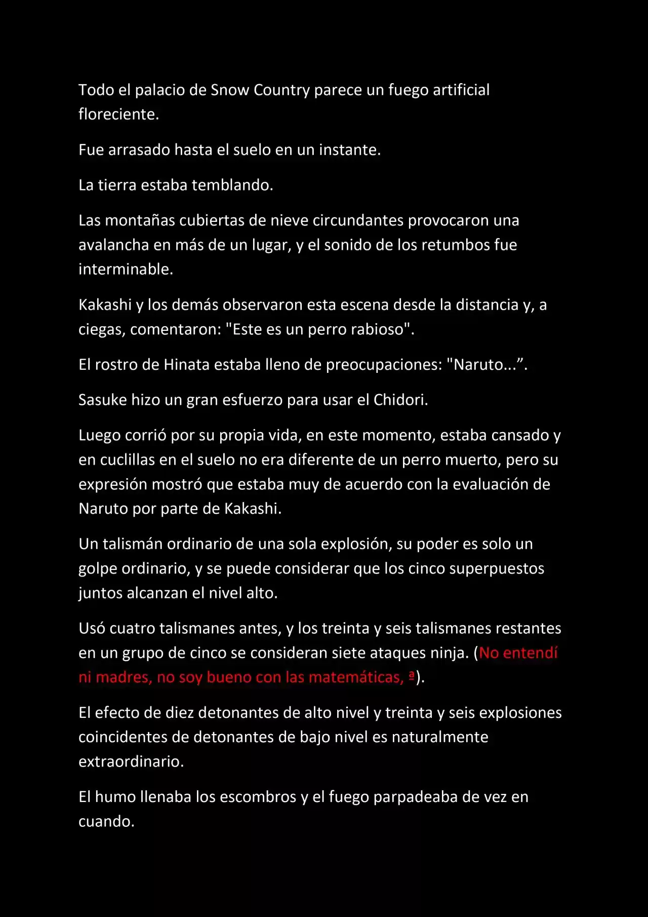 La Supremacia De Naruto (Novela) - Capítulo 45 - Página 8 - LectorTMOo