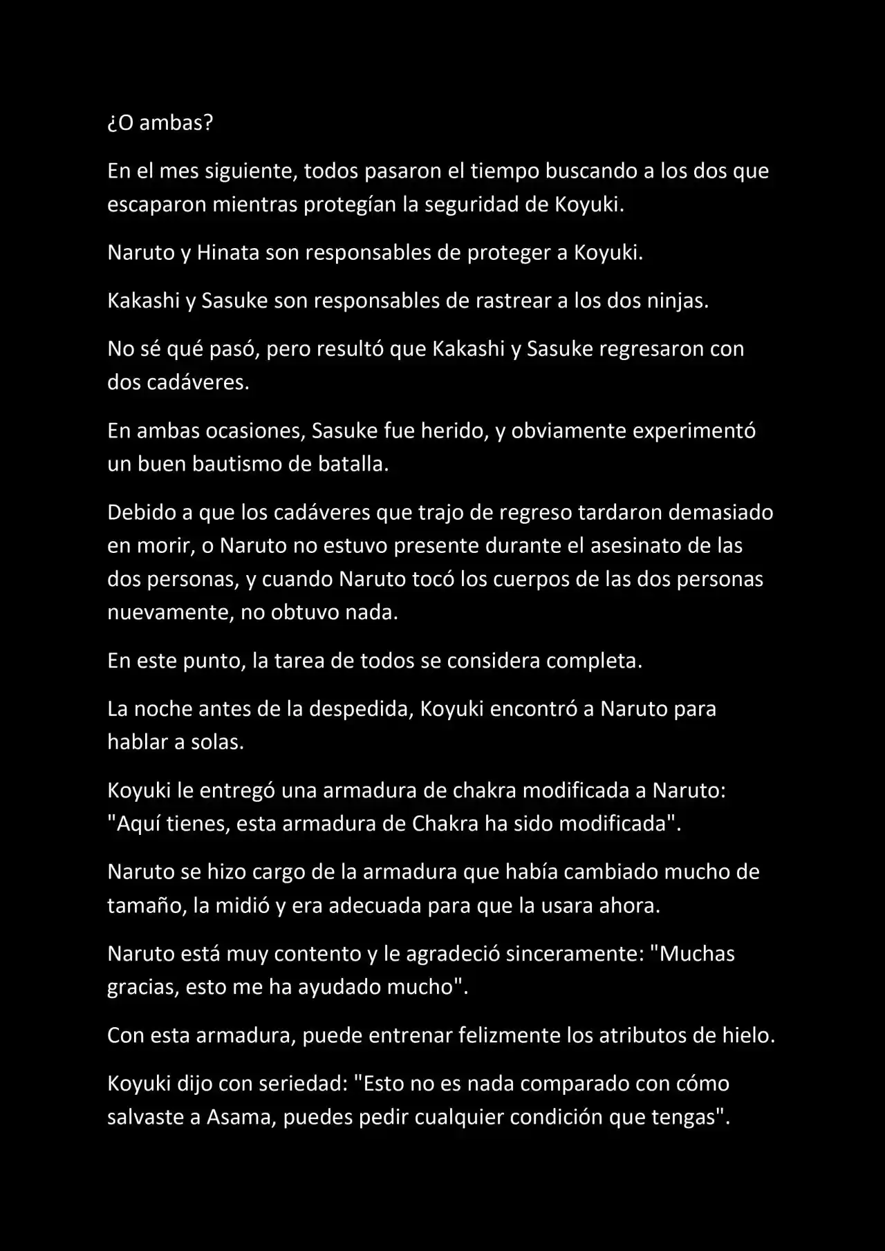 La Supremacia De Naruto (Novela) - Capítulo 46 - Página 7 - LectorTMOo