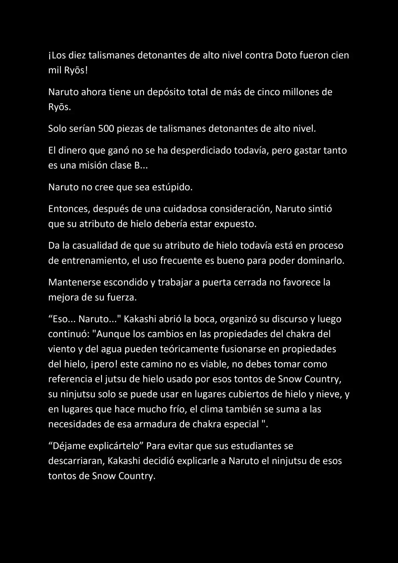 La Supremacia De Naruto (Novela) - Capítulo 48 - Página 4 - LectorTMOo