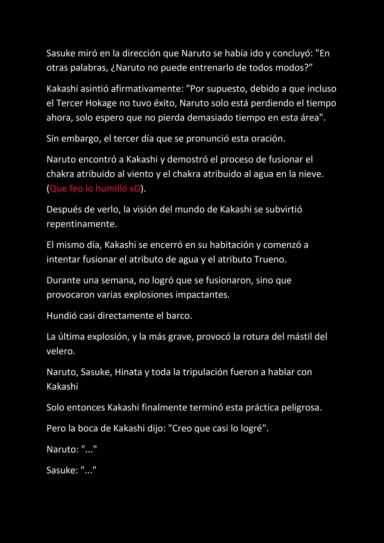 La Supremacia De Naruto (Novela) - Capítulo 48 - Página 6 - LectorTMOo