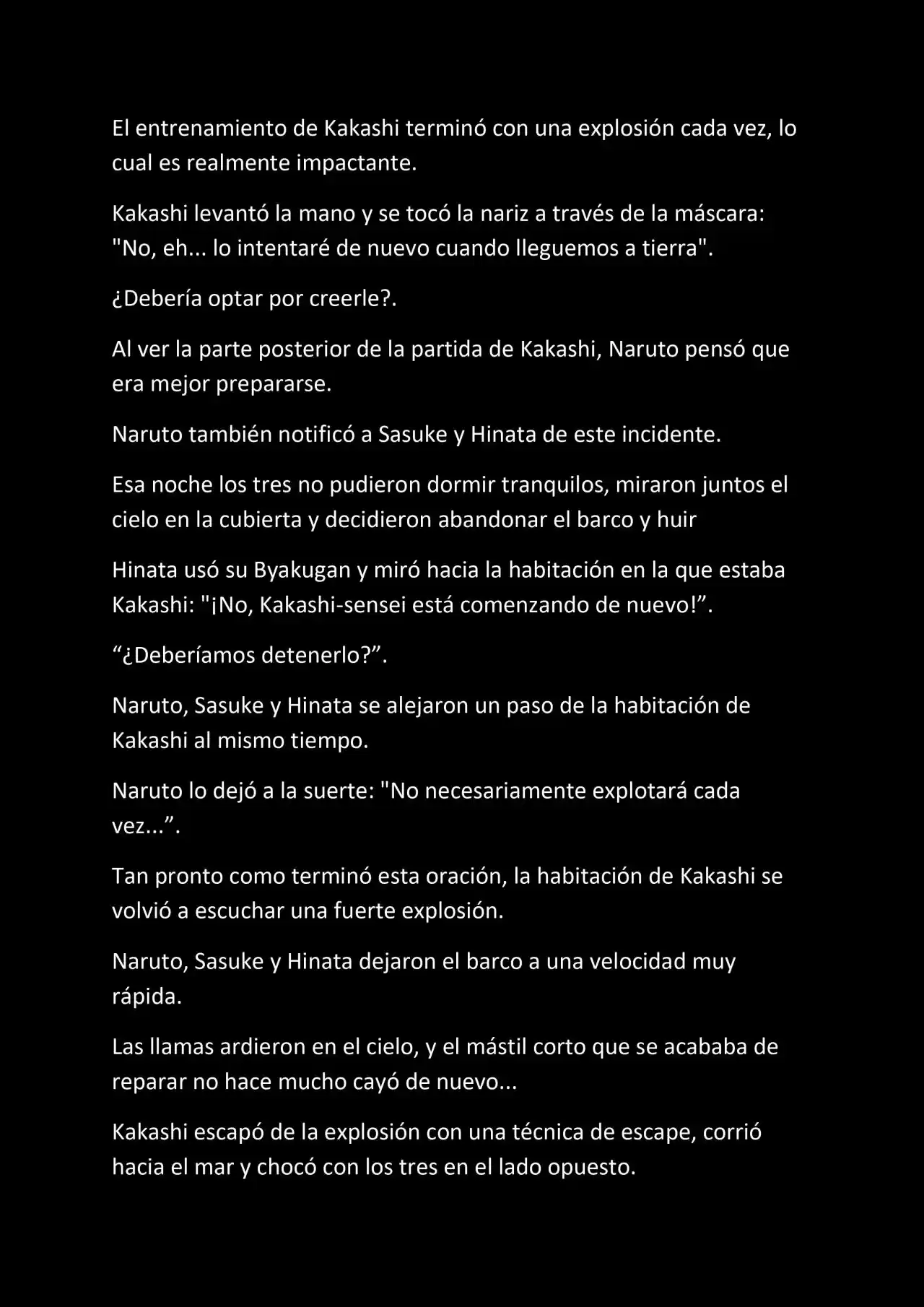 La Supremacia De Naruto (Novela) - Capítulo 48 - Página 8 - LectorTMOo