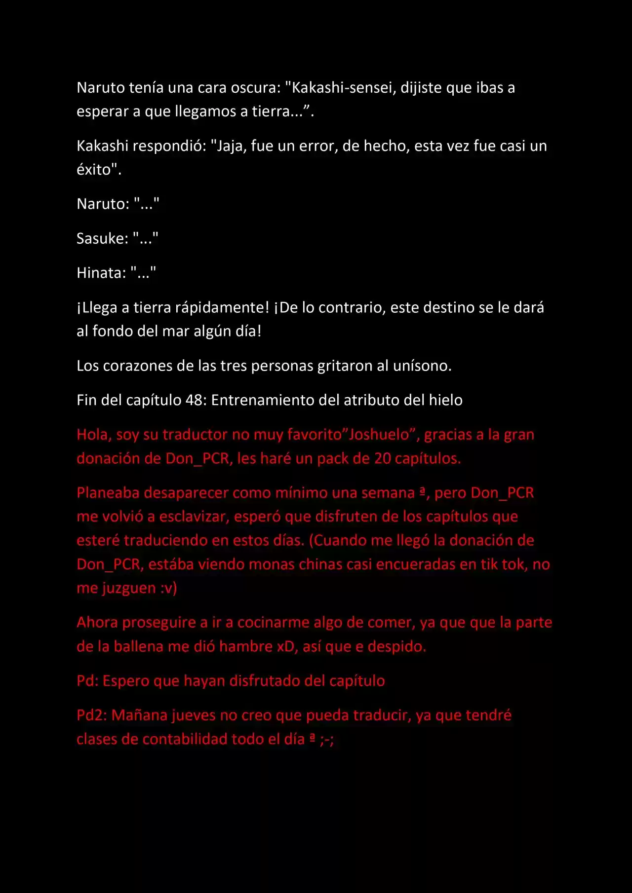 La Supremacia De Naruto (Novela) - Capítulo 48 - Página 9 - LectorTMOo
