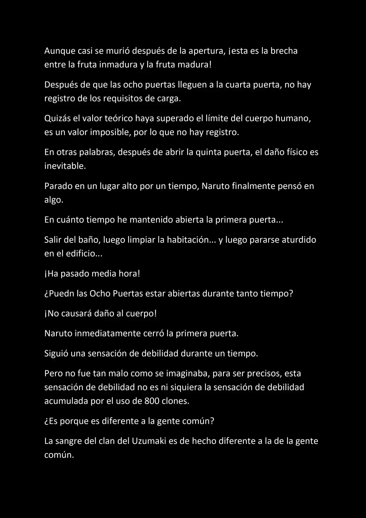 La Supremacia De Naruto (Novela) - Capítulo 50 - Página 5 - LectorTMOo