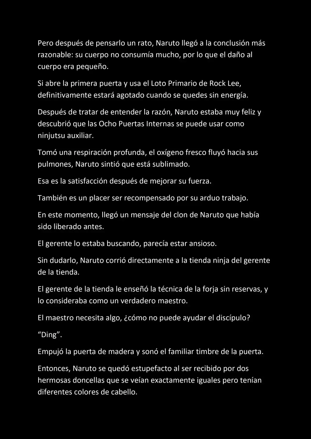 La Supremacia De Naruto (Novela) - Capítulo 50 - Página 6 - LectorTMOo