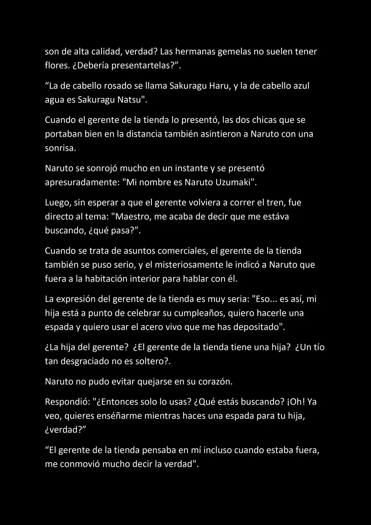 La Supremacia De Naruto (Novela) - Capítulo 50 - Página 8 - LectorTMOo
