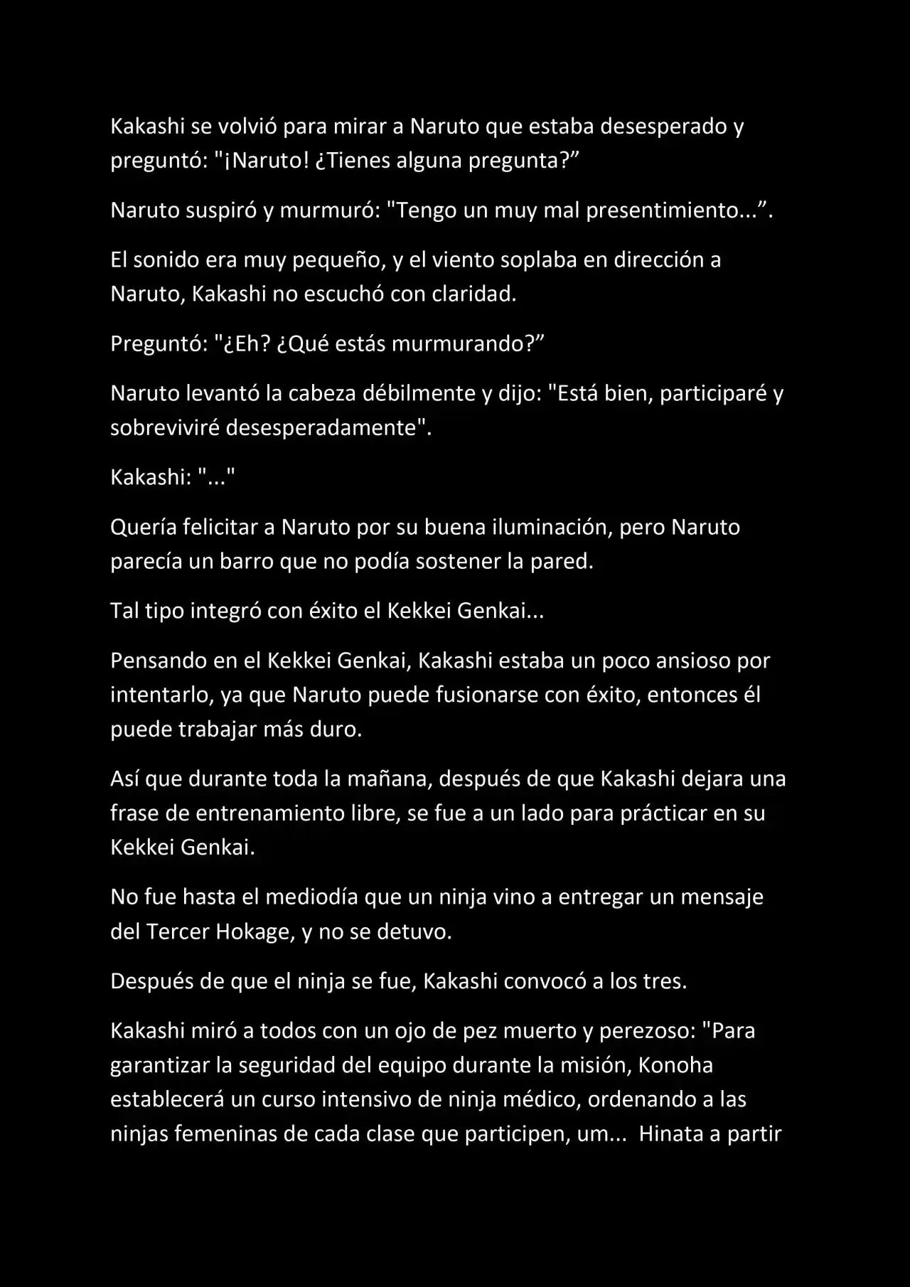 La Supremacia De Naruto (Novela) - Capítulo 52 - Página 6 - LectorTMOo