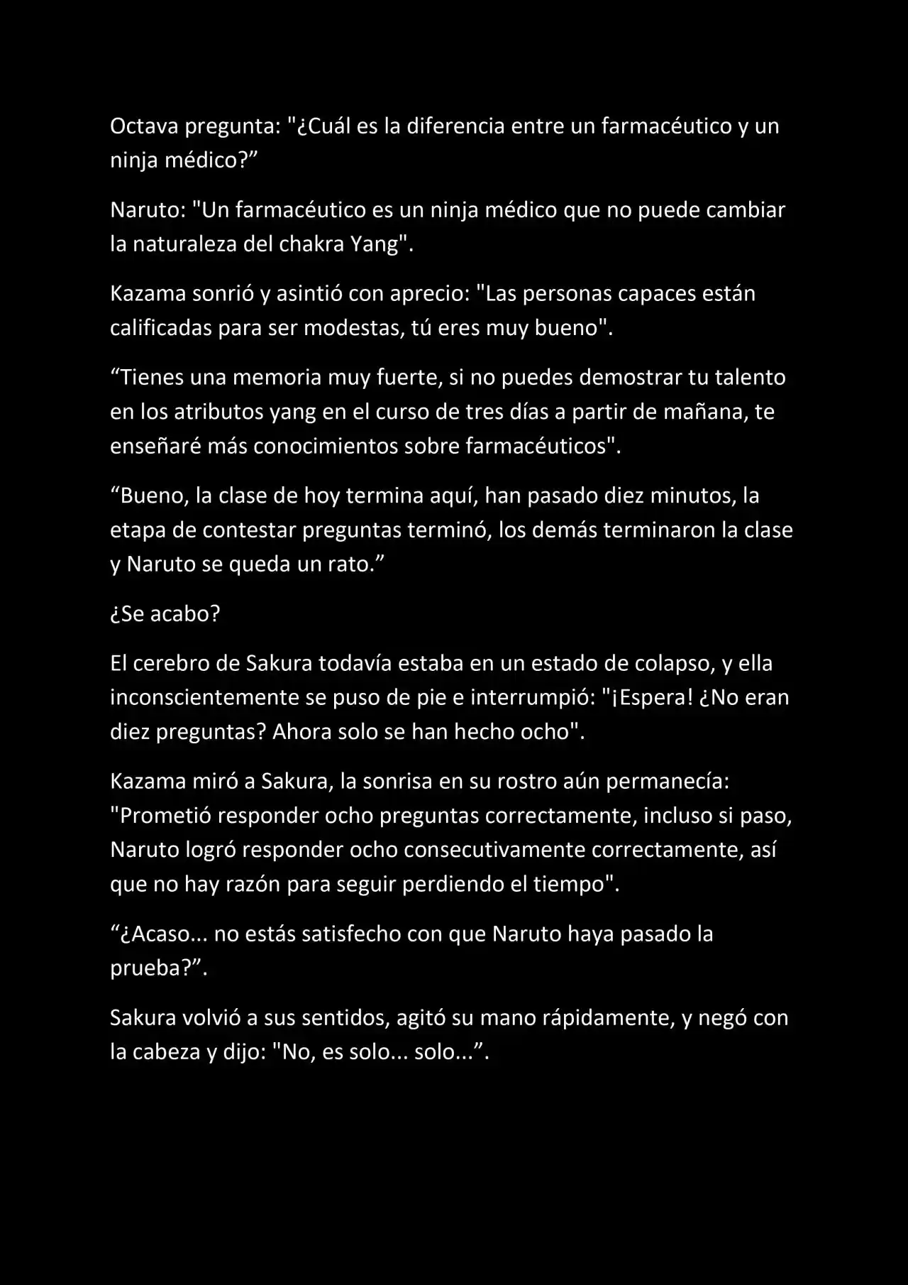 La Supremacia De Naruto (Novela) - Capítulo 54 - Página 6 - LectorTMOo