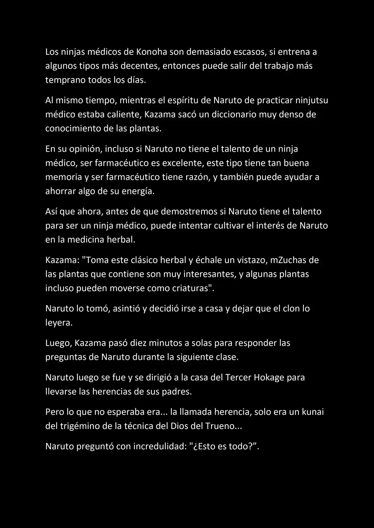 La Supremacia De Naruto (Novela) - Capítulo 55 - Página 4 - LectorTMOo