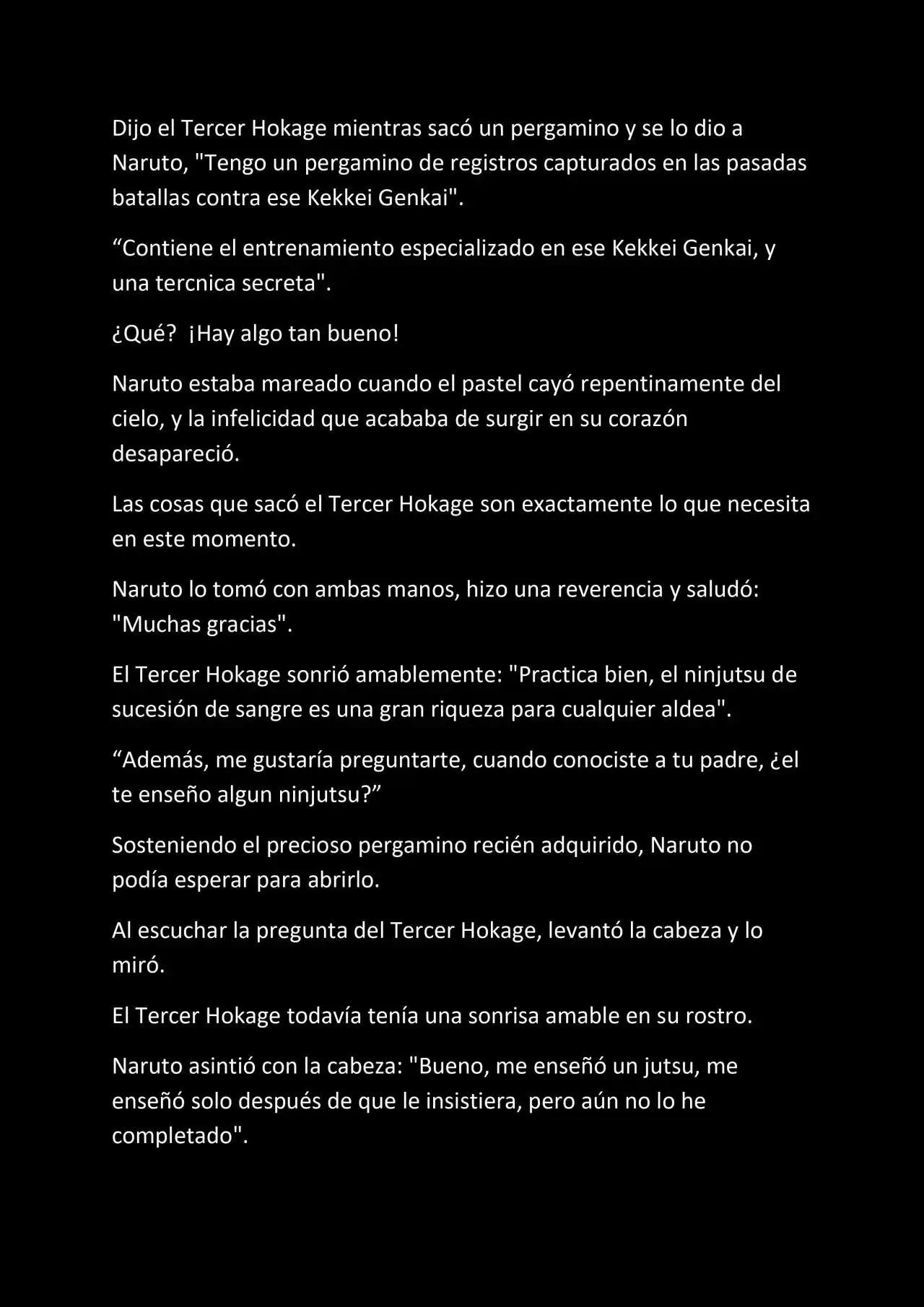 La Supremacia De Naruto (Novela) - Capítulo 55 - Página 6 - LectorTMOo