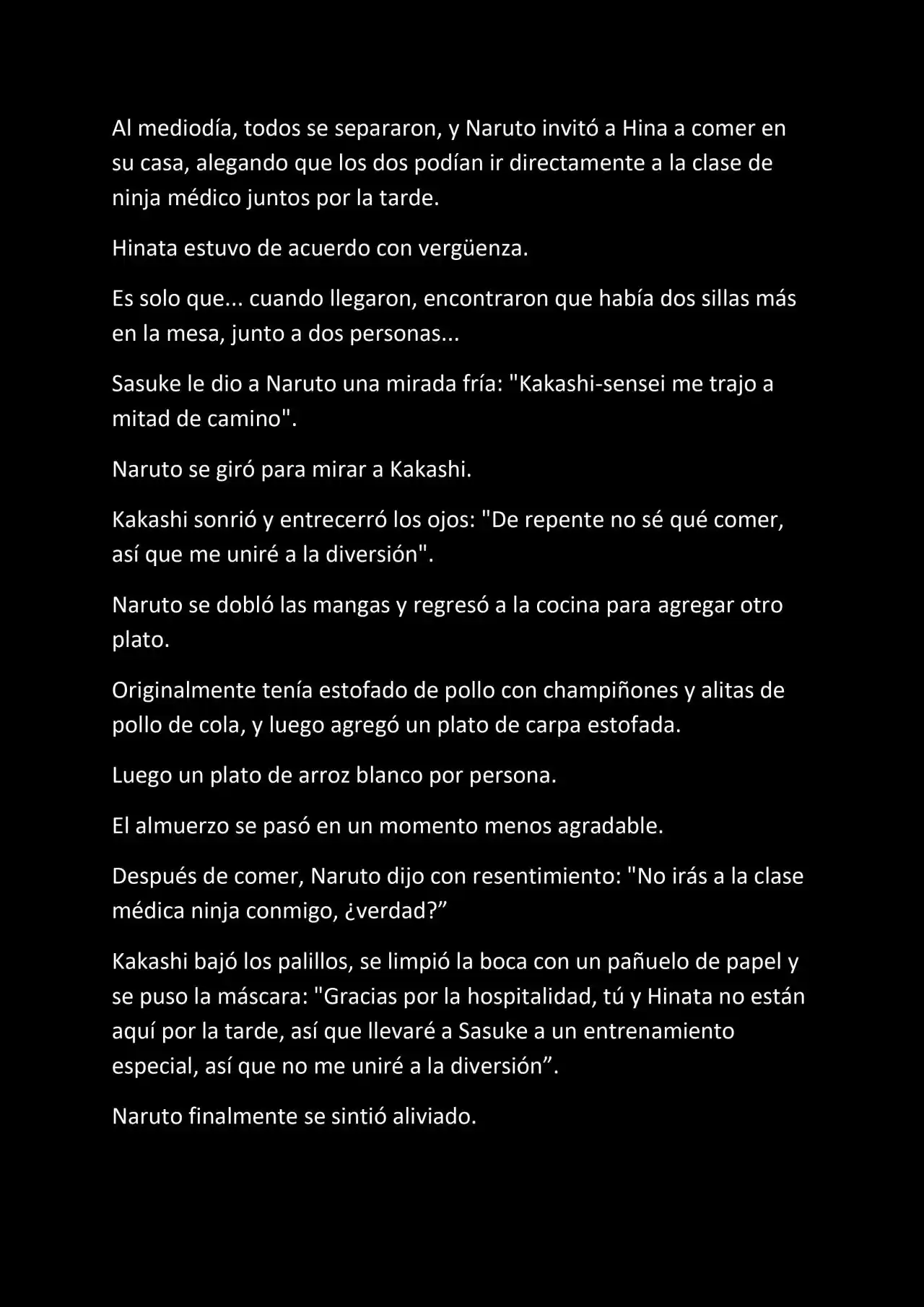 La Supremacia De Naruto (Novela) - Capítulo 58 - Página 4 - LectorTMOo