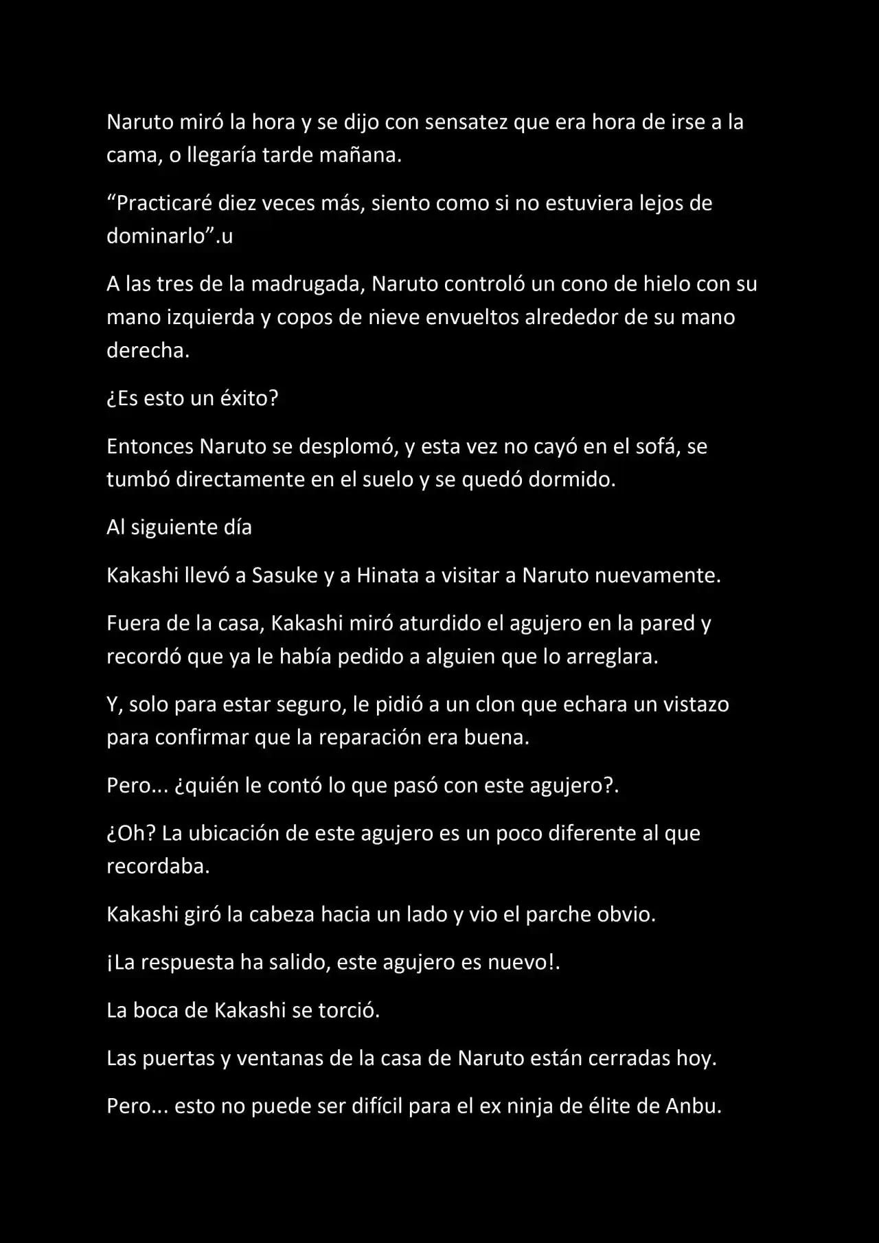 La Supremacia De Naruto (Novela) - Capítulo 59 - Página 6 - LectorTMOo