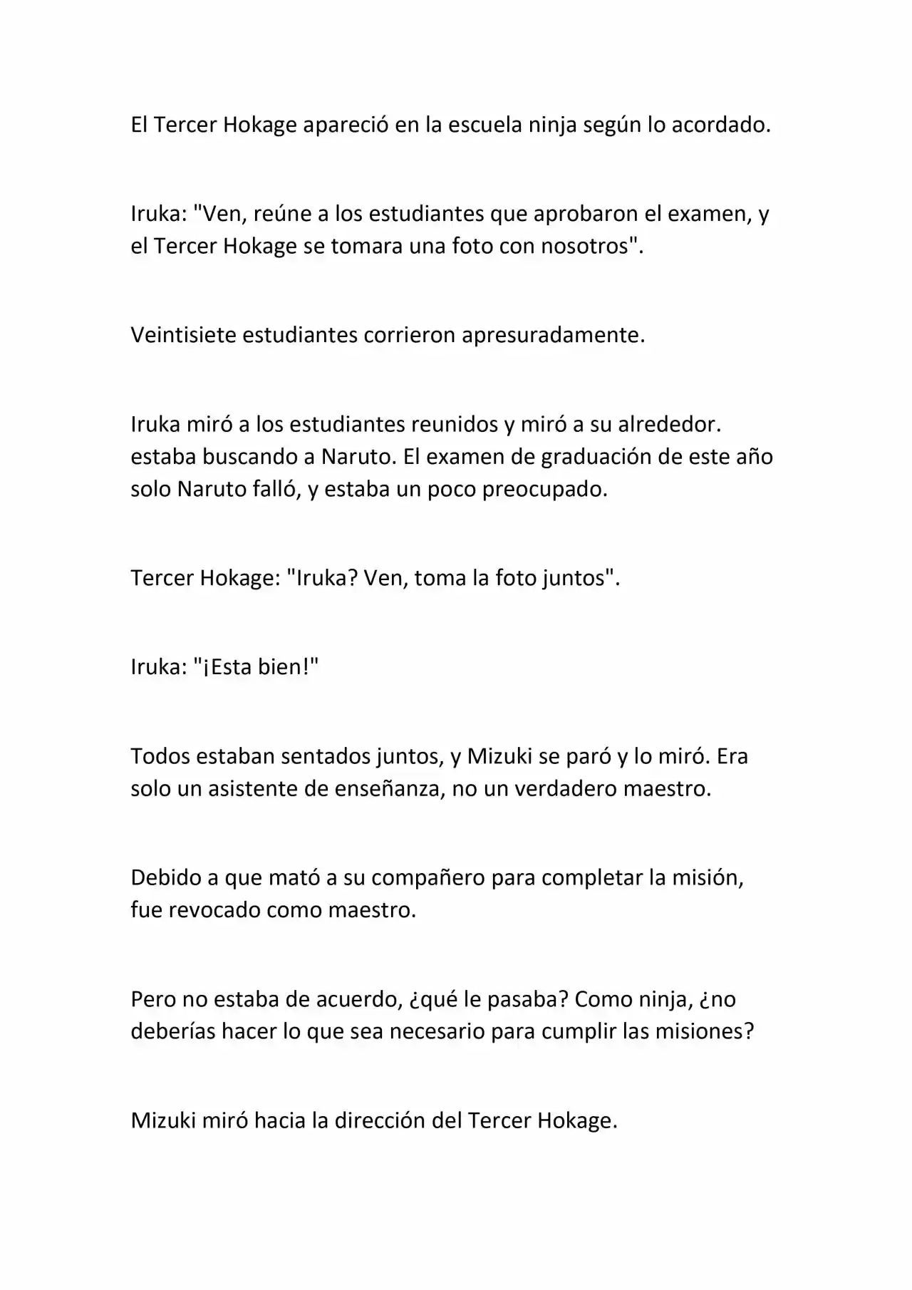 La Supremacia De Naruto (Novela) - Capítulo 6 - Página 5 - LectorTMOo