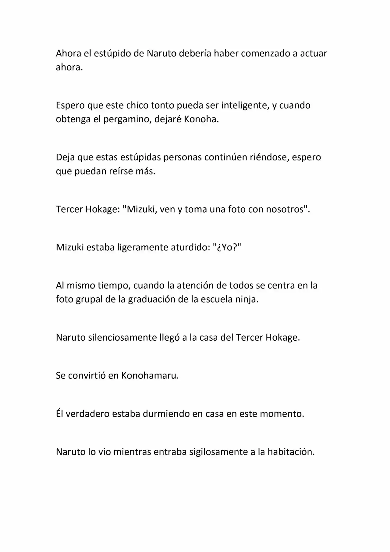 La Supremacia De Naruto (Novela) - Capítulo 6 - Página 6 - LectorTMOo