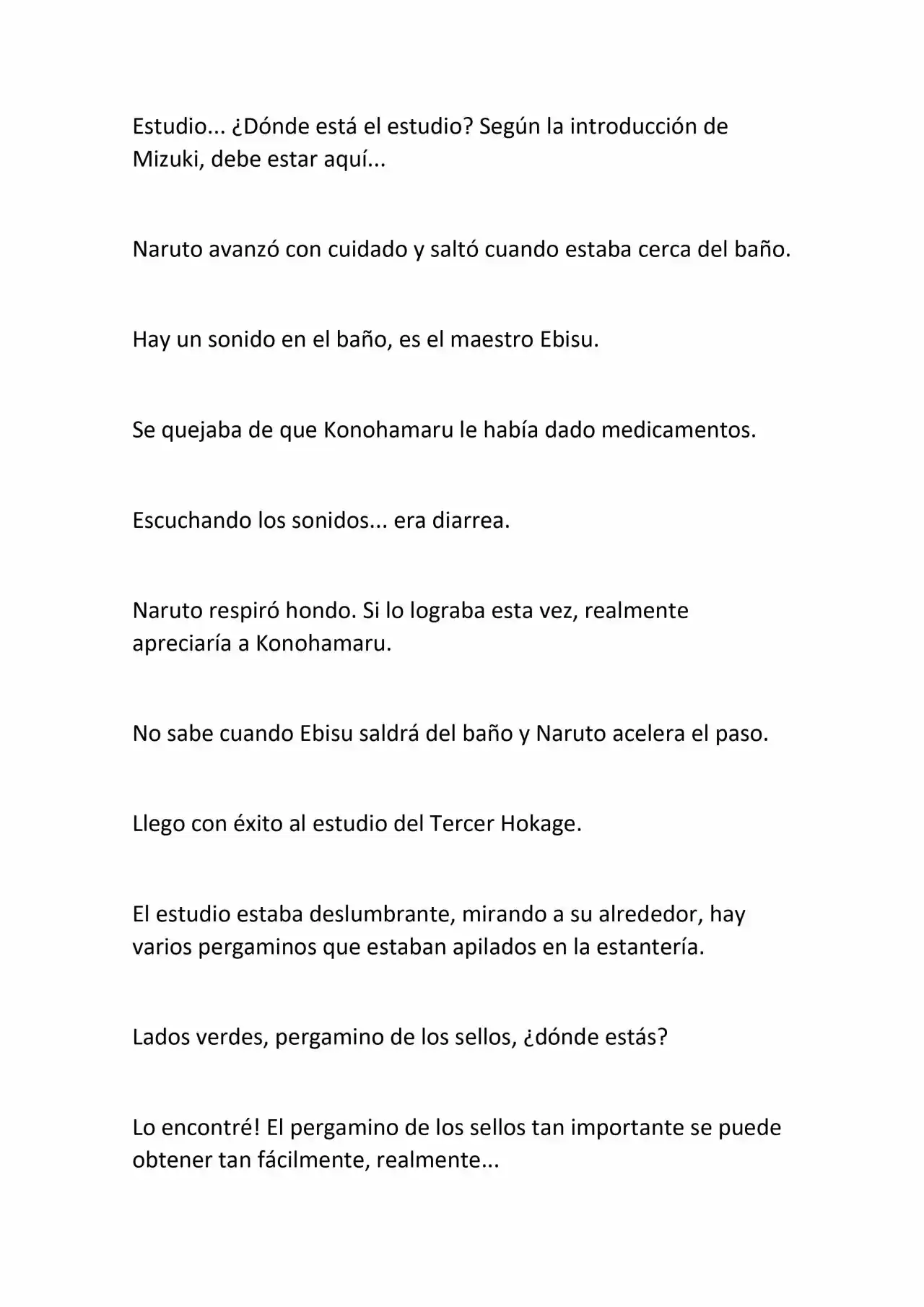 La Supremacia De Naruto (Novela) - Capítulo 6 - Página 8 - LectorTMOo