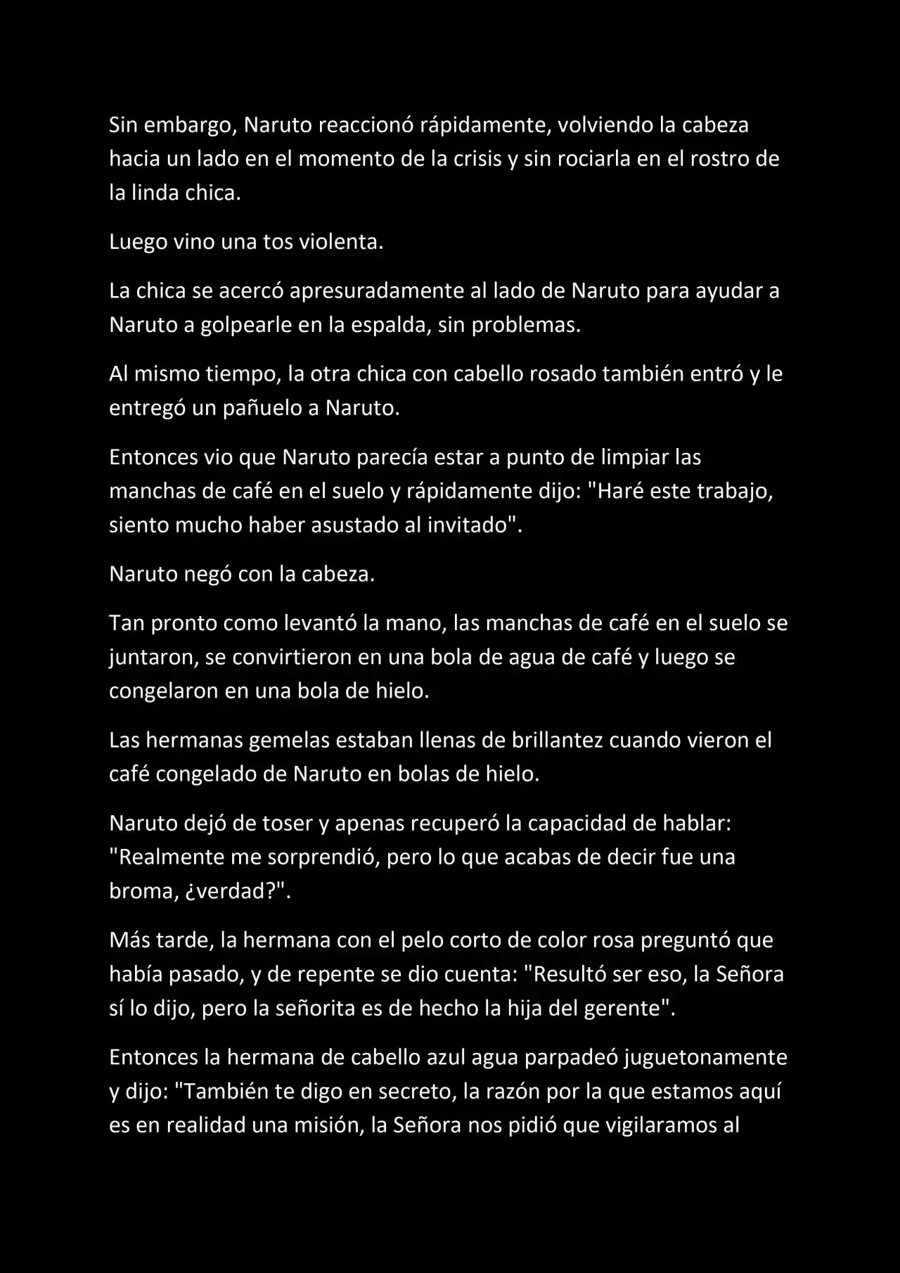 La Supremacia De Naruto (Novela) - Capítulo 61 - Página 6 - LectorTMOo