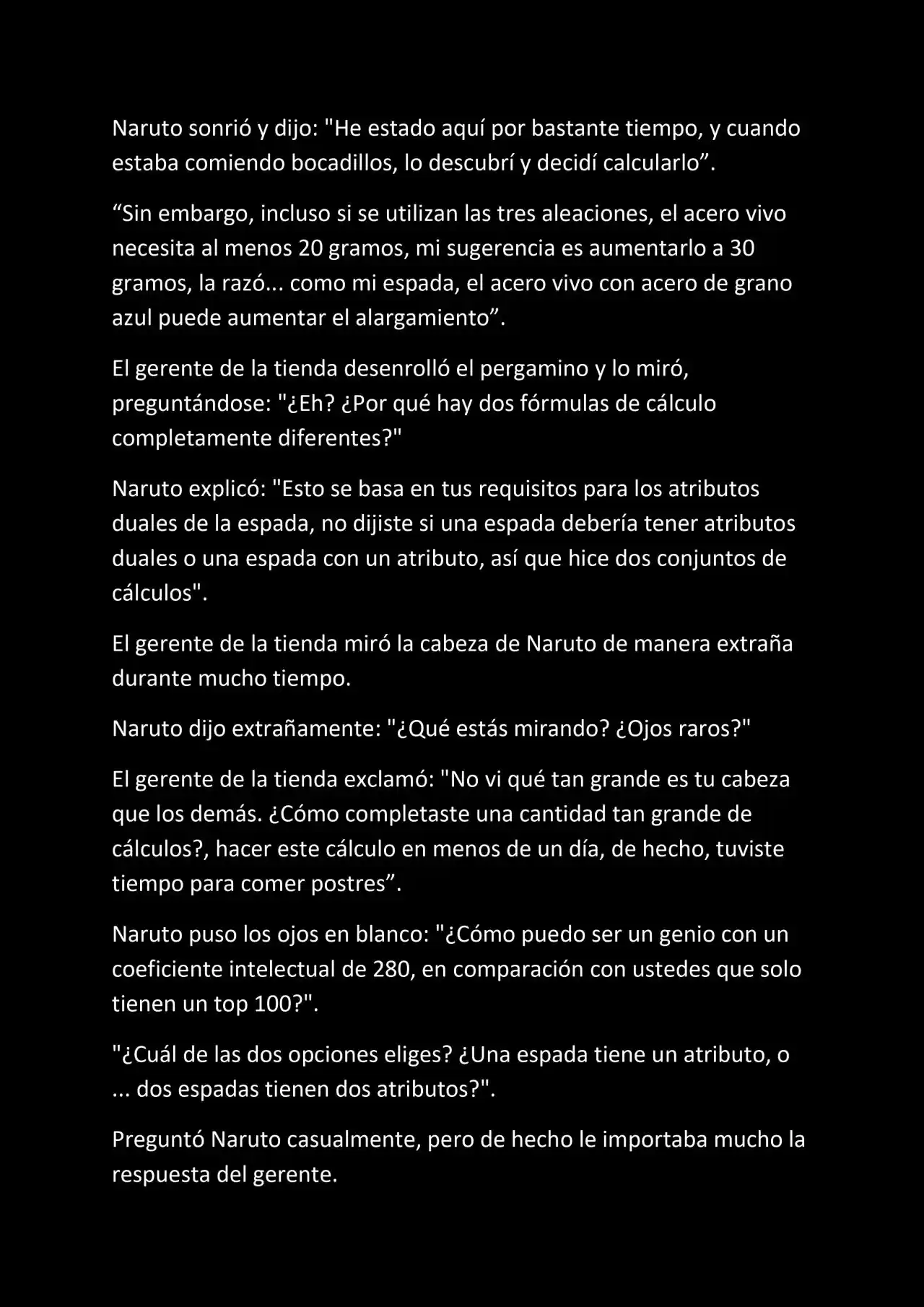 La Supremacia De Naruto (Novela) - Capítulo 62 - Página 7 - LectorTMOo