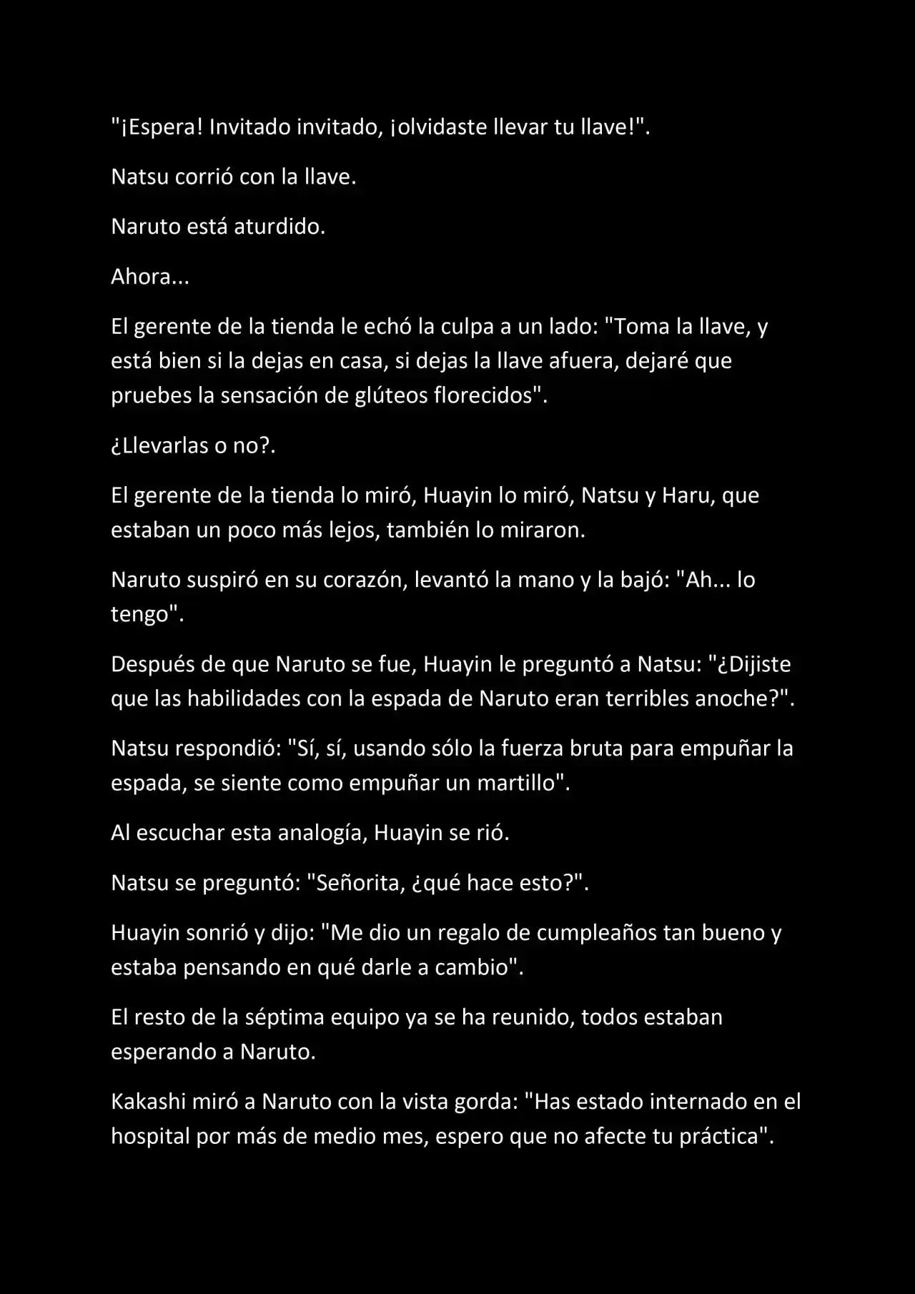 La Supremacia De Naruto (Novela) - Capítulo 66 - Página 6 - LectorTMOo