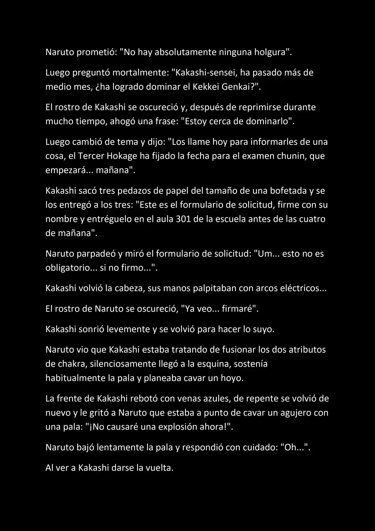 La Supremacia De Naruto (Novela) - Capítulo 66 - Página 7 - LectorTMOo