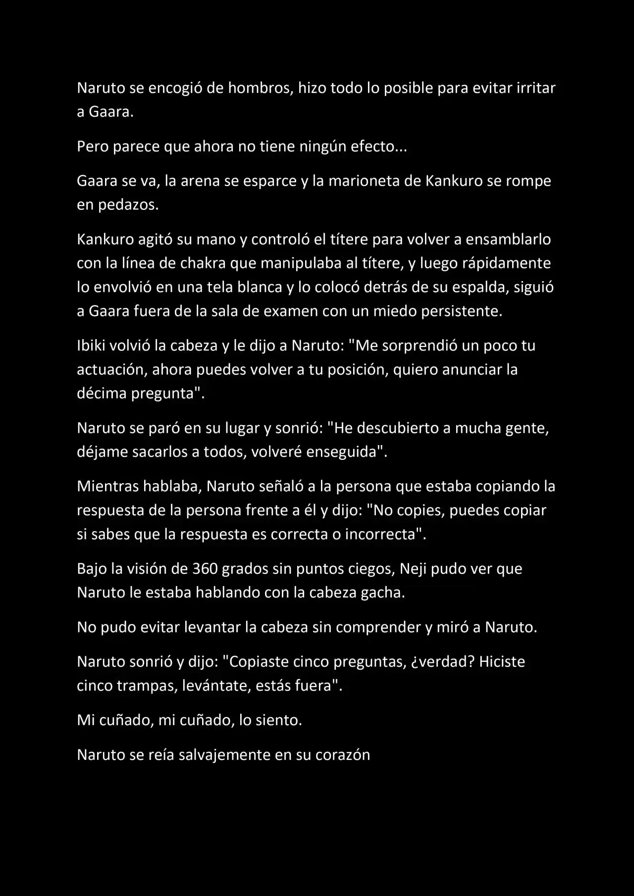 La Supremacia De Naruto (Novela) - Capítulo 69 - Página 8 - LectorTMOo