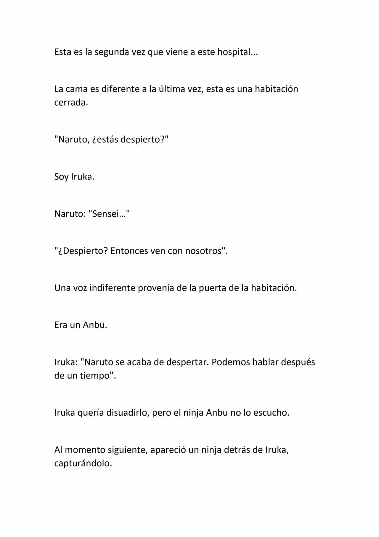 La Supremacia De Naruto (Novela) - Capítulo 7 - Página 8 - LectorTMOo