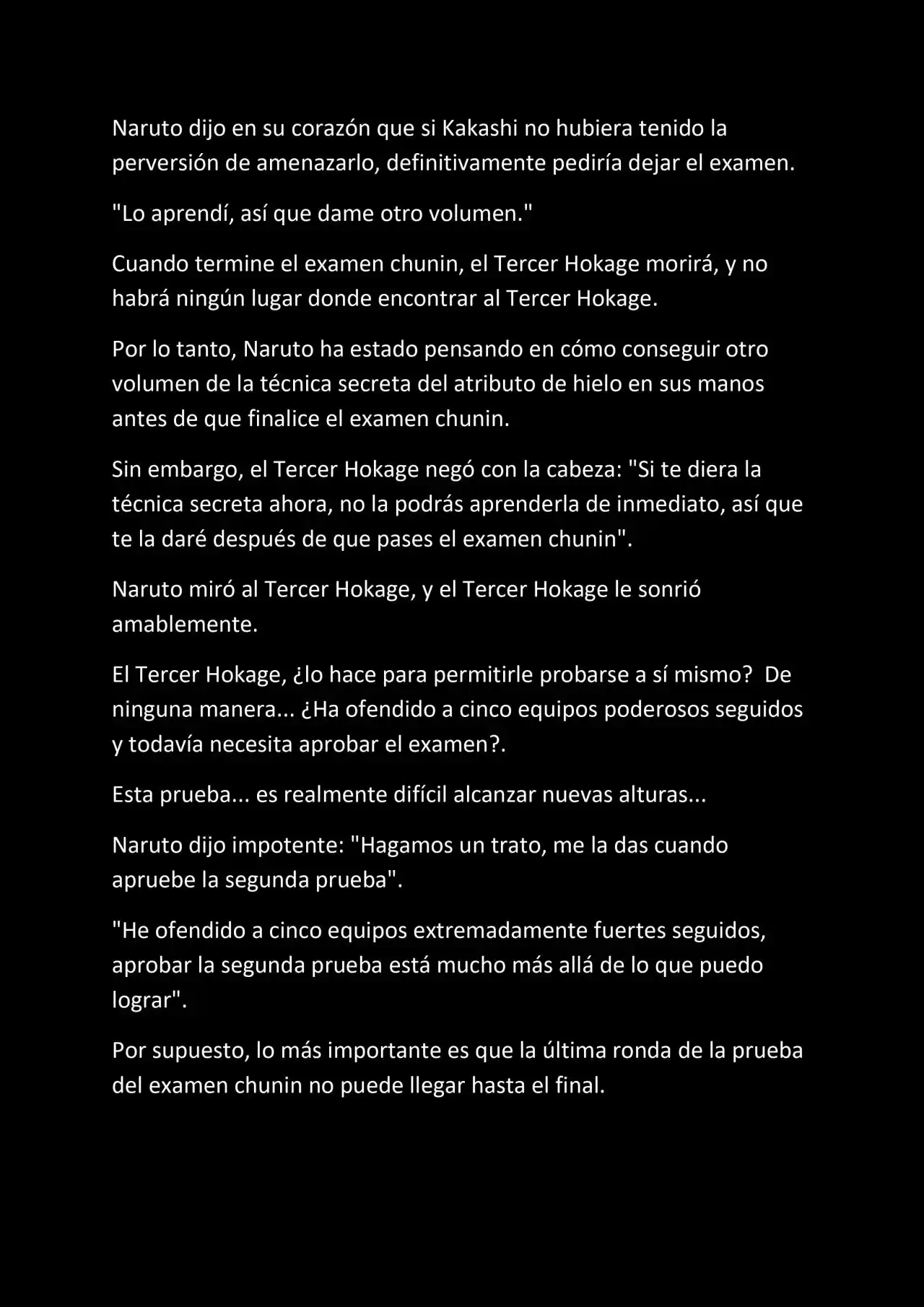 La Supremacia De Naruto (Novela) - Capítulo 73 - Página 4 - LectorTMOo