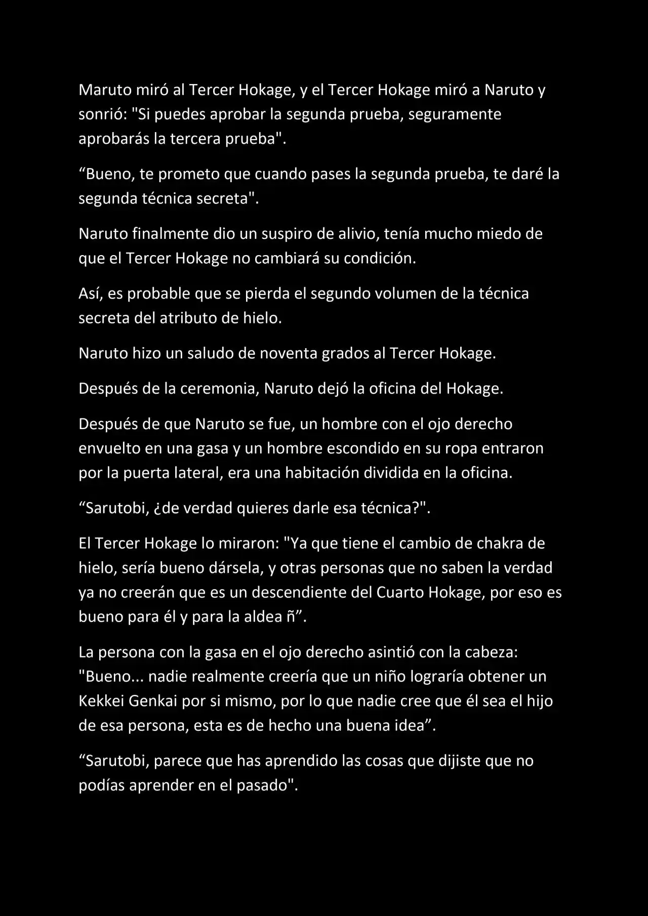 La Supremacia De Naruto (Novela) - Capítulo 73 - Página 5 - LectorTMOo