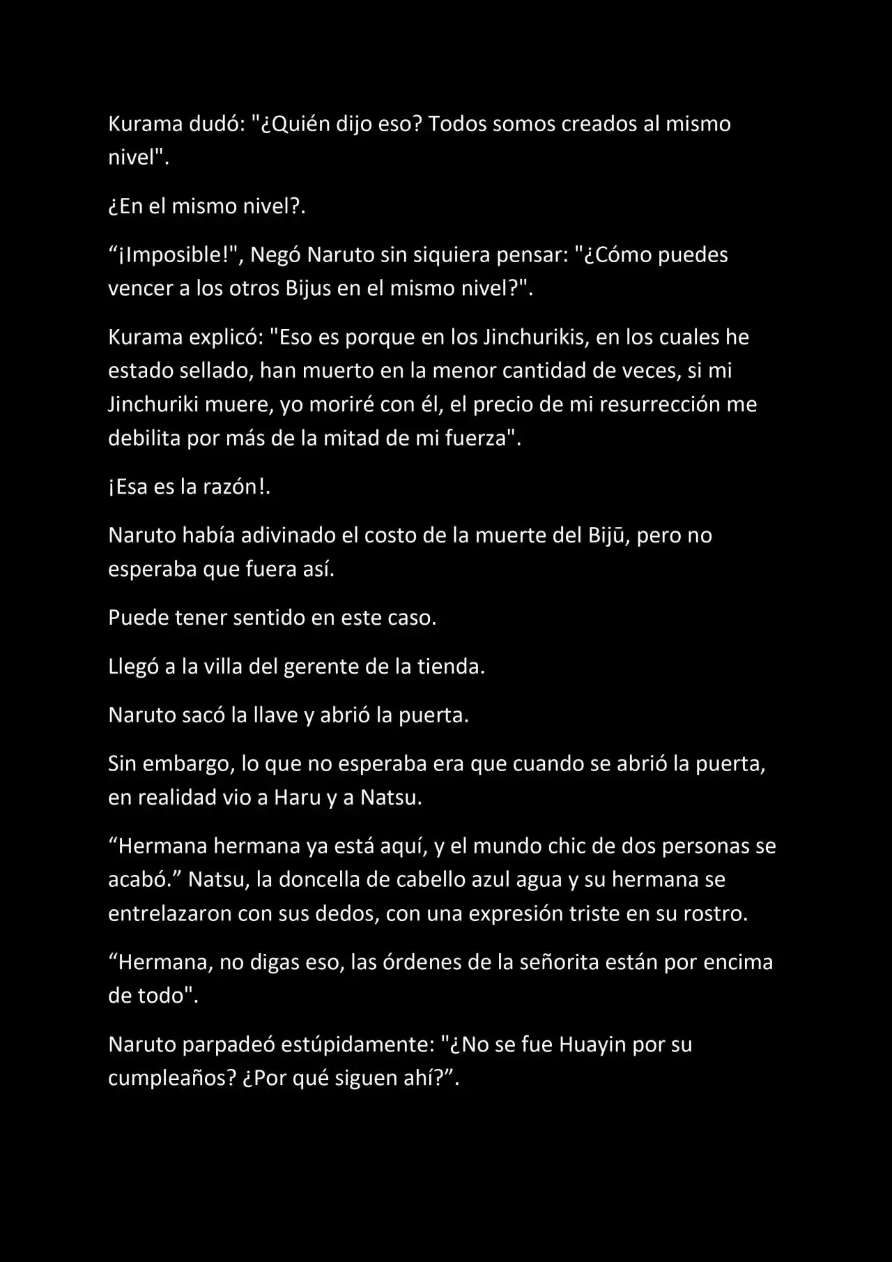 La Supremacia De Naruto (Novela) - Capítulo 74 - Página 8 - LectorTMOo