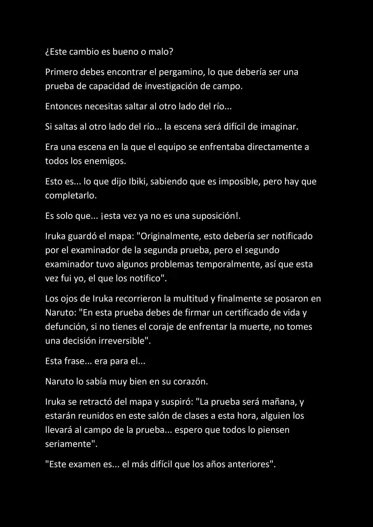 La Supremacia De Naruto (Novela) - Capítulo 75 - Página 6 - LectorTMOo