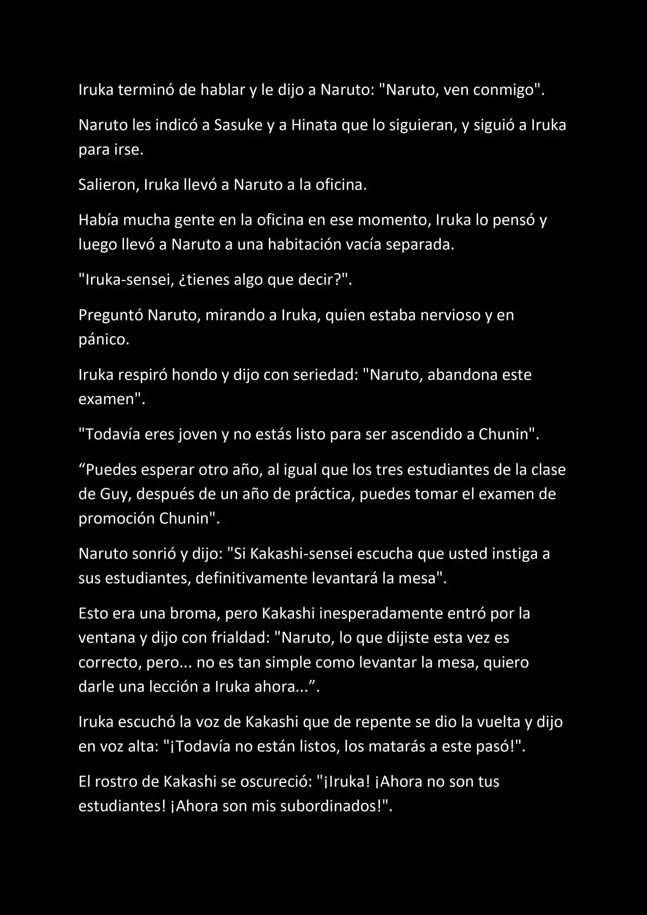 La Supremacia De Naruto (Novela) - Capítulo 75 - Página 7 - LectorTMOo