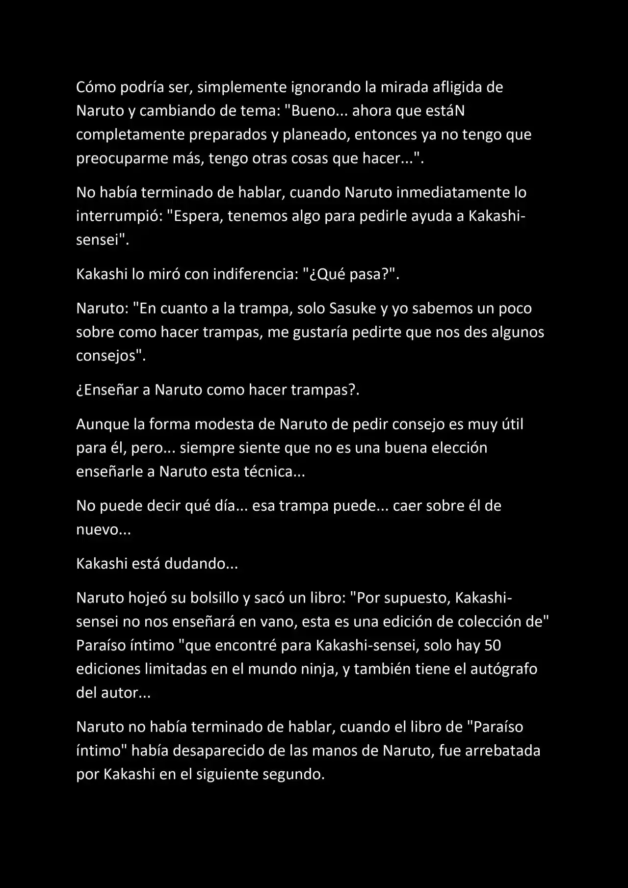 La Supremacia De Naruto (Novela) - Capítulo 76 - Página 6 - LectorTMOo