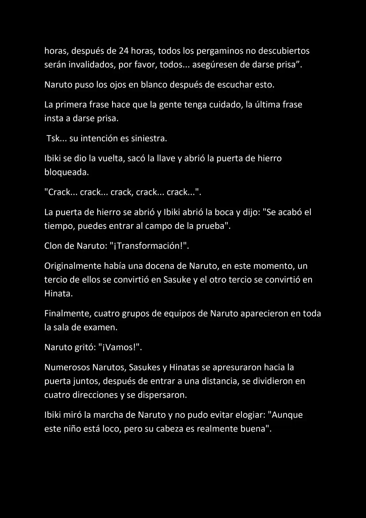 La Supremacia De Naruto (Novela) - Capítulo 77 - Página 6 - LectorTMOo